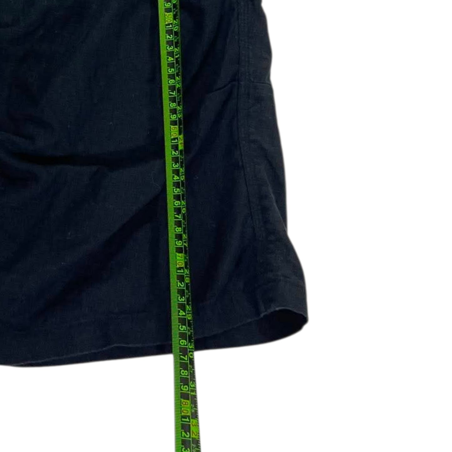 BARKERS LONG BLACK CARGO SHORTS (38)
