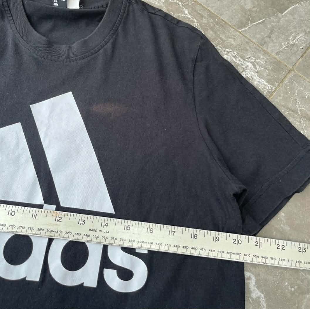 CLASSICESSENTIALS ADIDAS BLA K COTTON T-SHIRT (L)