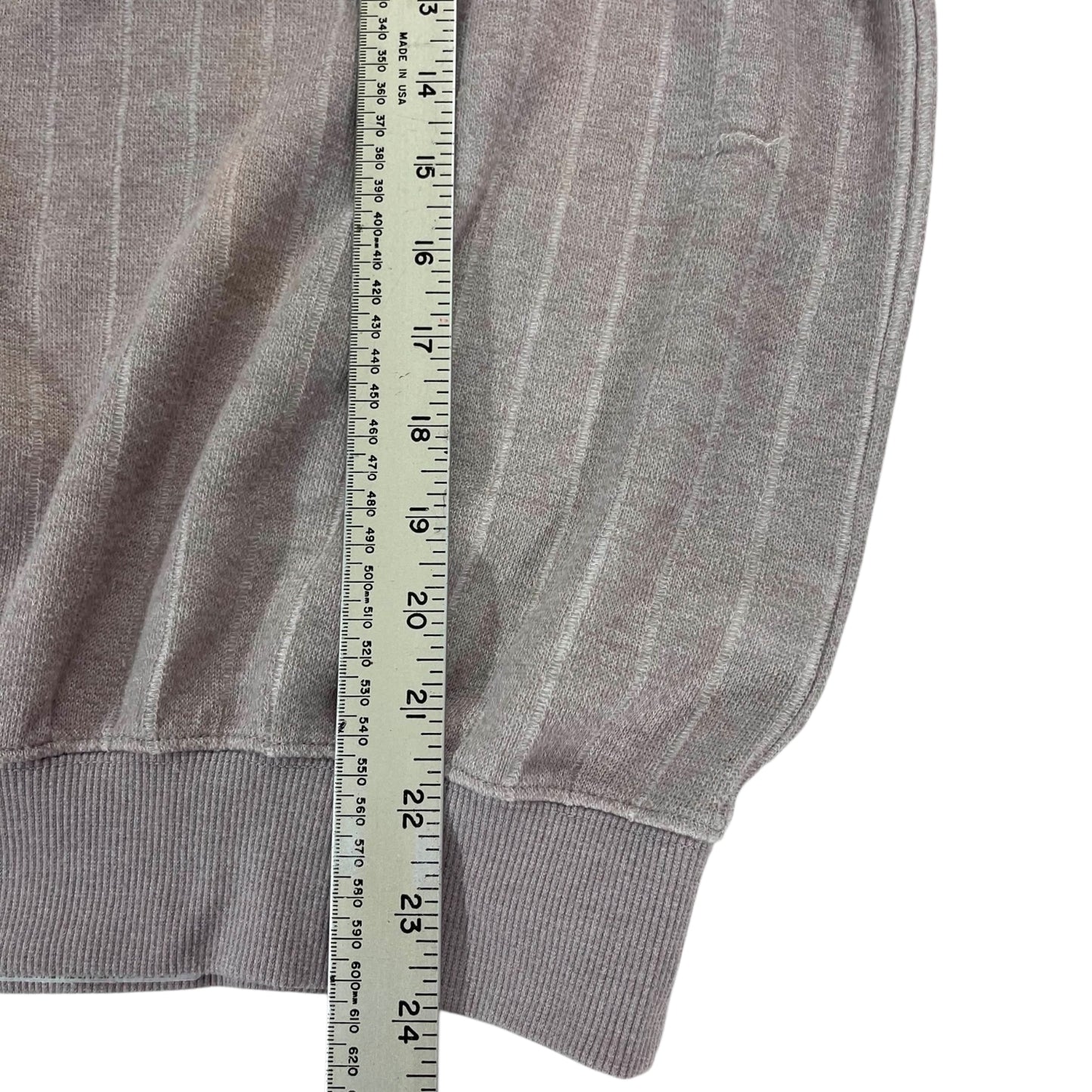 GIANNI VALENTINO PINSTRIPE CREWNECK (M)