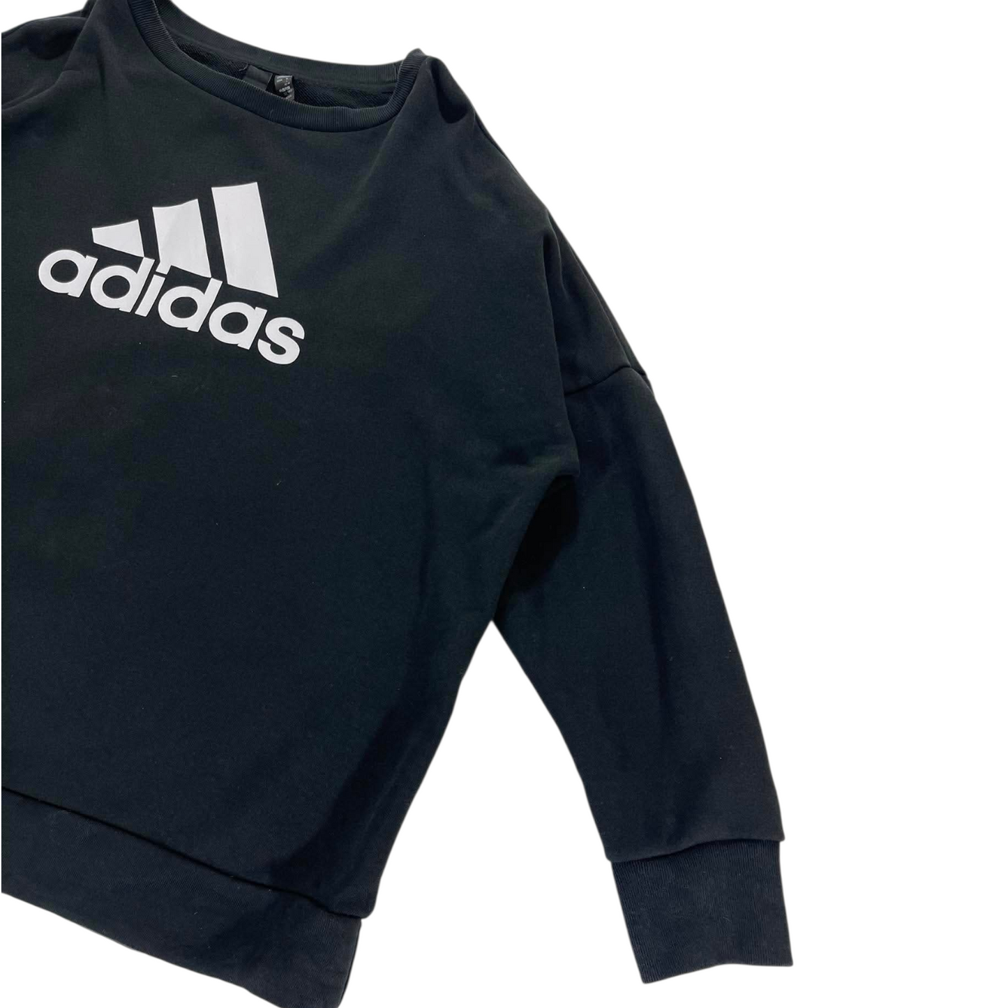 ADIDAS BLACK SWEATSHIRT (L)