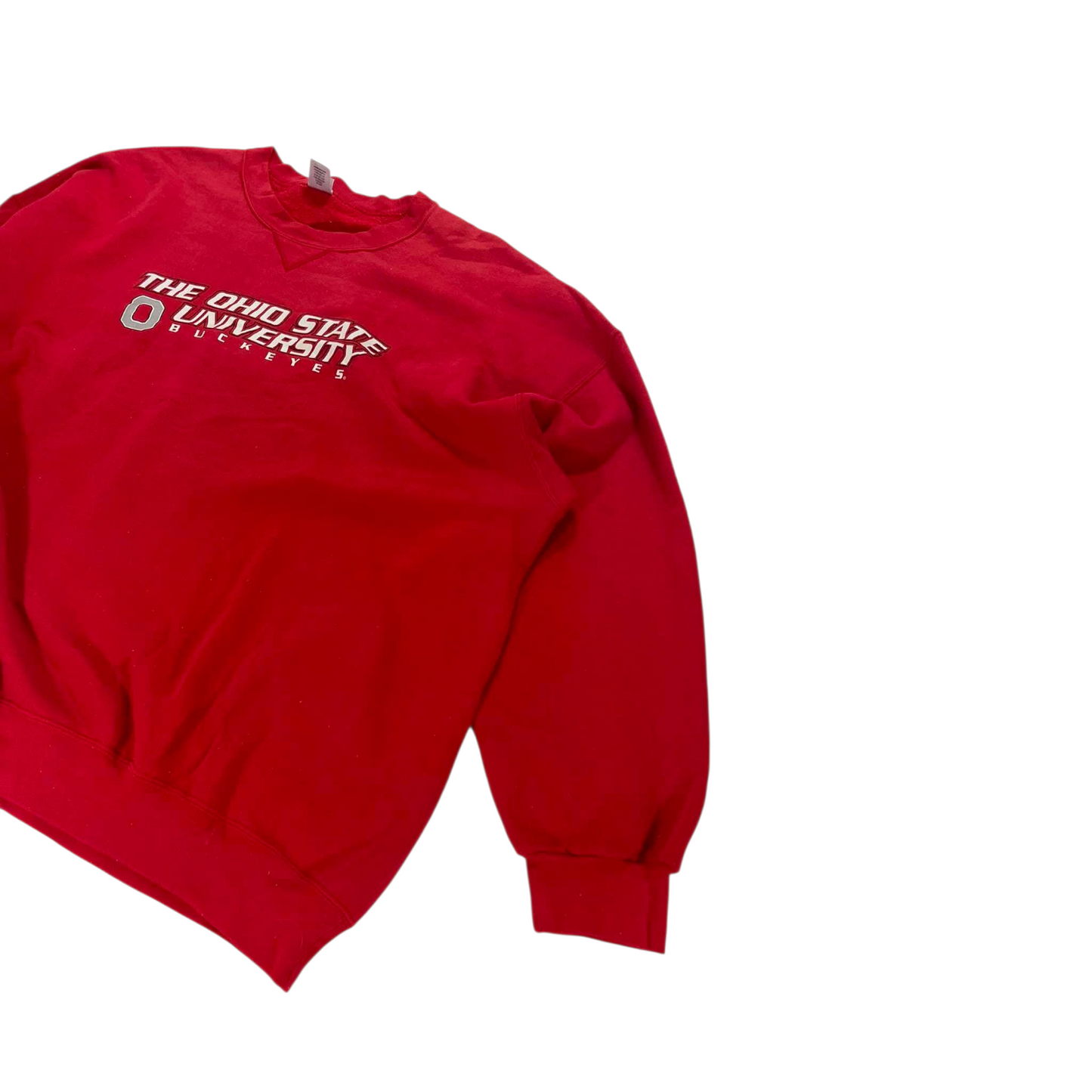 VINTAGE OHIO STATE BUCKEYES RED CREWNECK (BEST FIT XXL - XXXL)