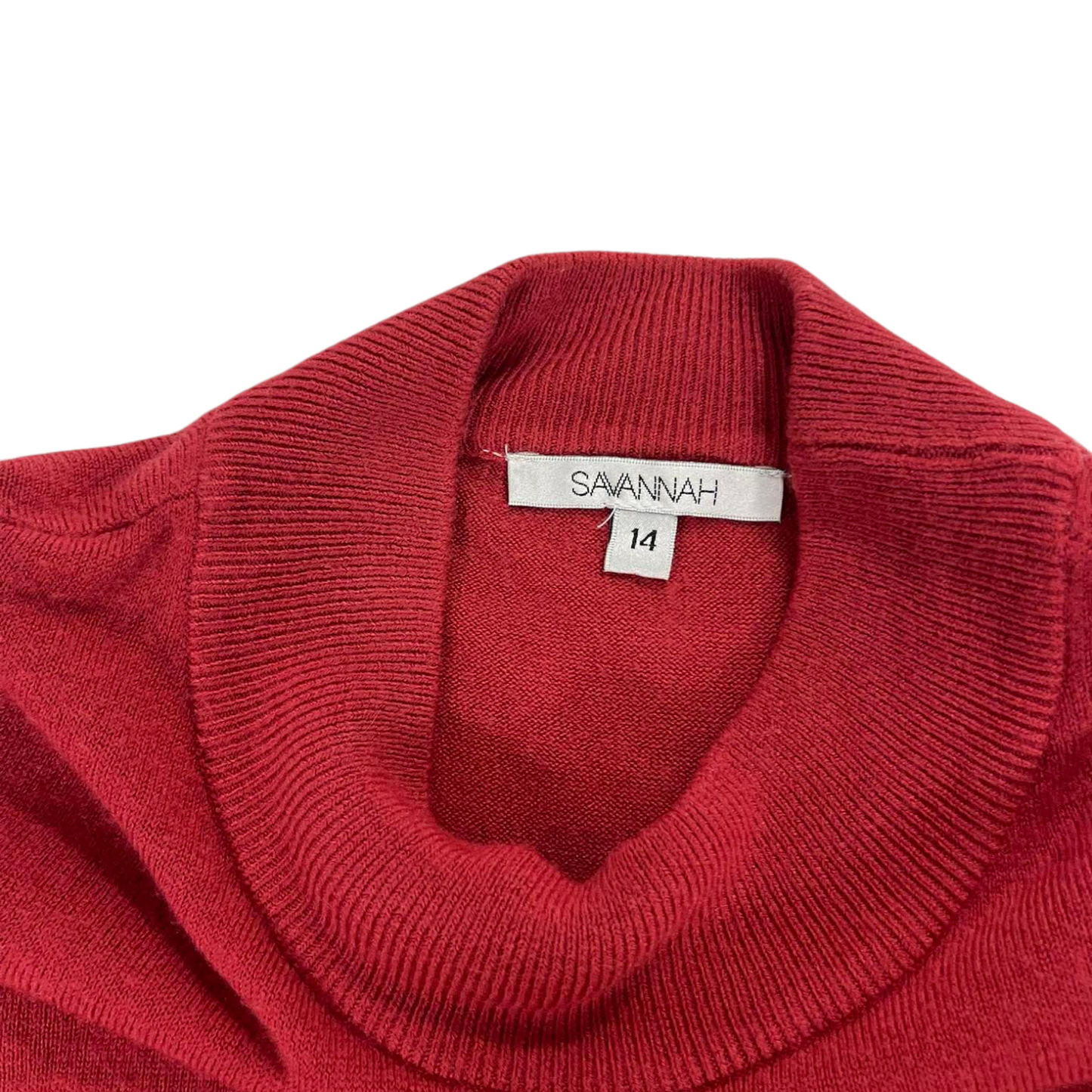 SAVANNAH RED MOCK NECK SWEATER (14)