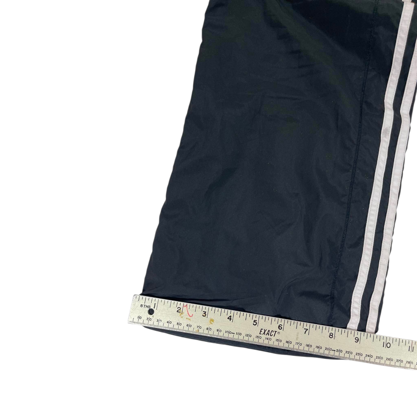 ADIDAS BLACK TRACK PANTS (L)