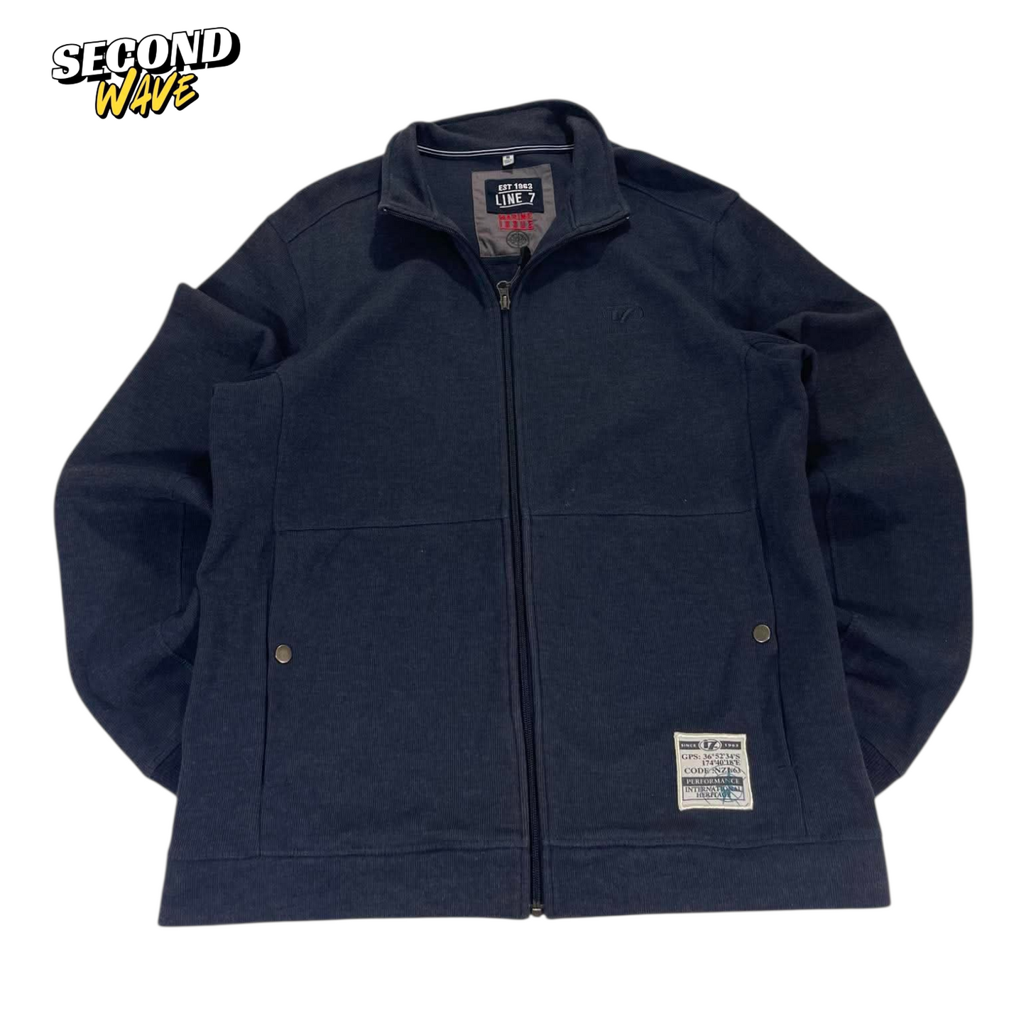VINTAGE LINE 7 PREMIUM ZIP UP JACKET (M-L)