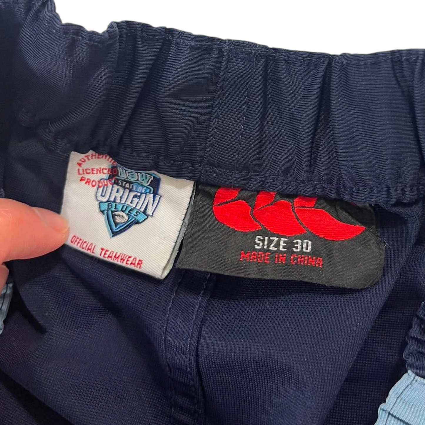 CANTERBURY NRL BLUE SHORTS (30)