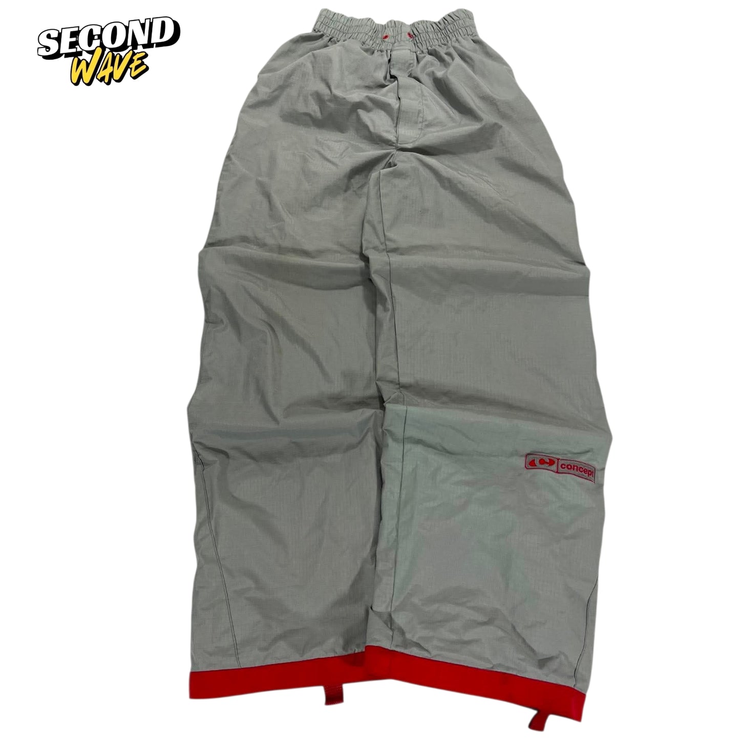 CONCEPT GREY WATERPROOF SKI PANTS (XS)
