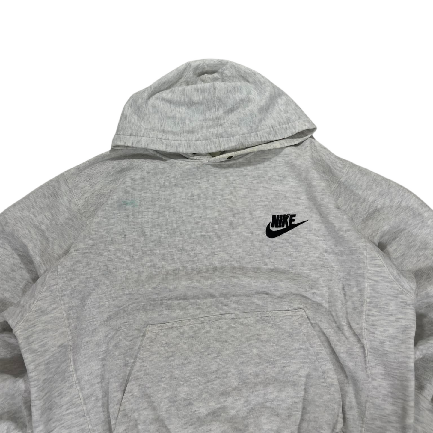 VINTAGE NIKE HOODIE WITH EMBROIDERED LOGO (M)