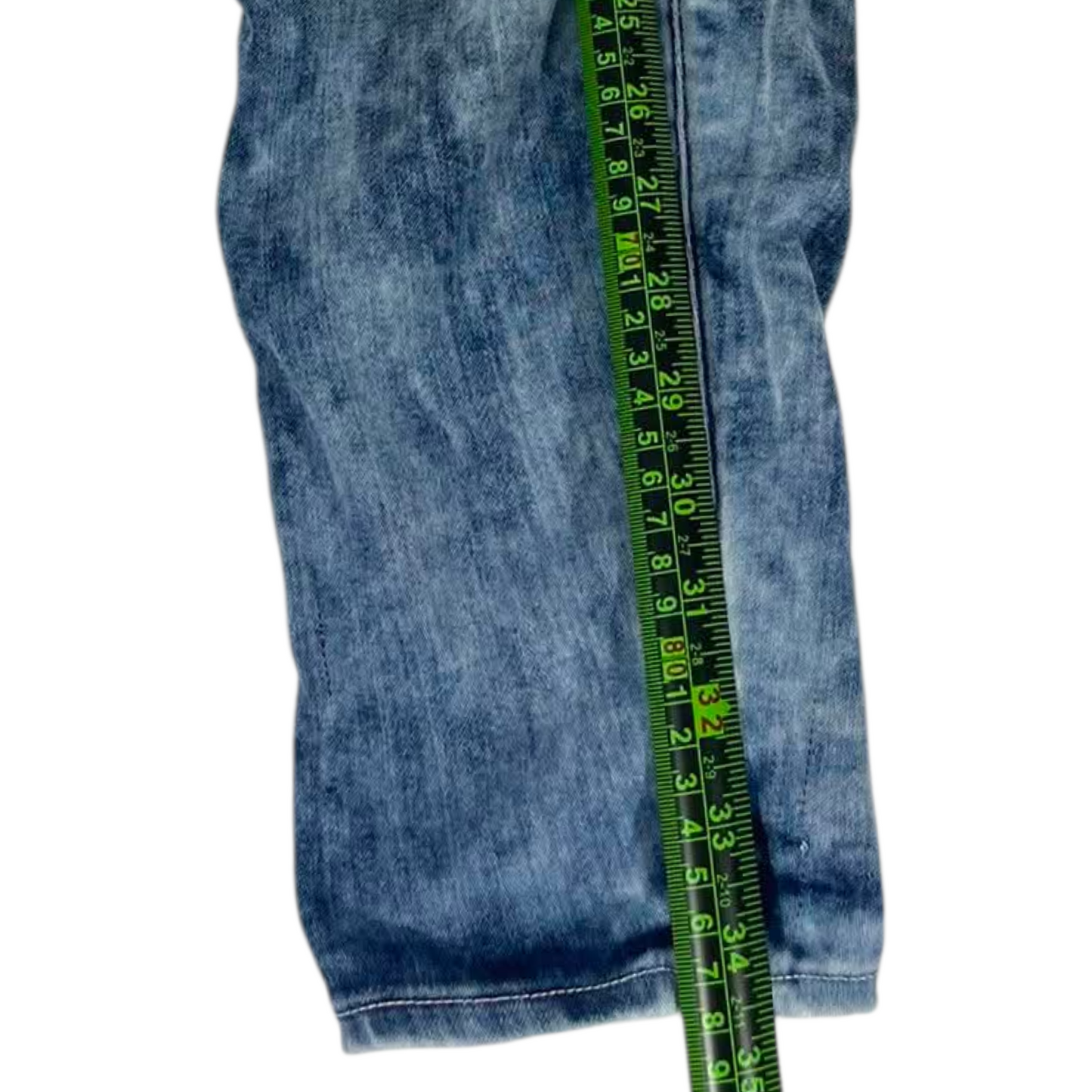 G-STAR RAW BLUE ACID WASH JEANS (30)