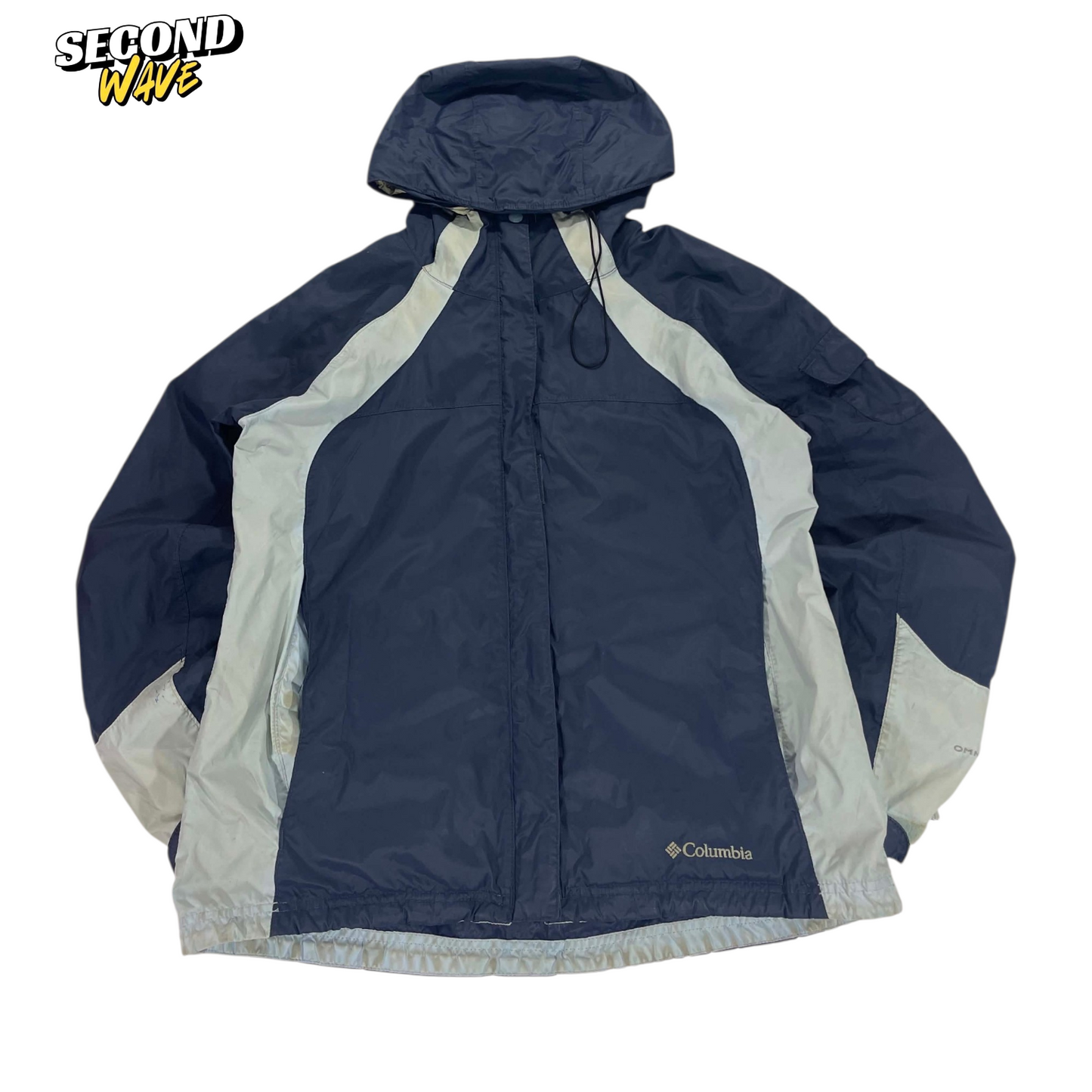 COLUMBIA SPORTSWEAR NAVY BLUE WINDBREAKER (L)
