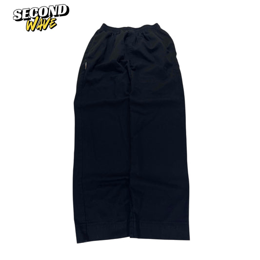 PRO CHEF BLACK WIDE LEG PANTS (M)