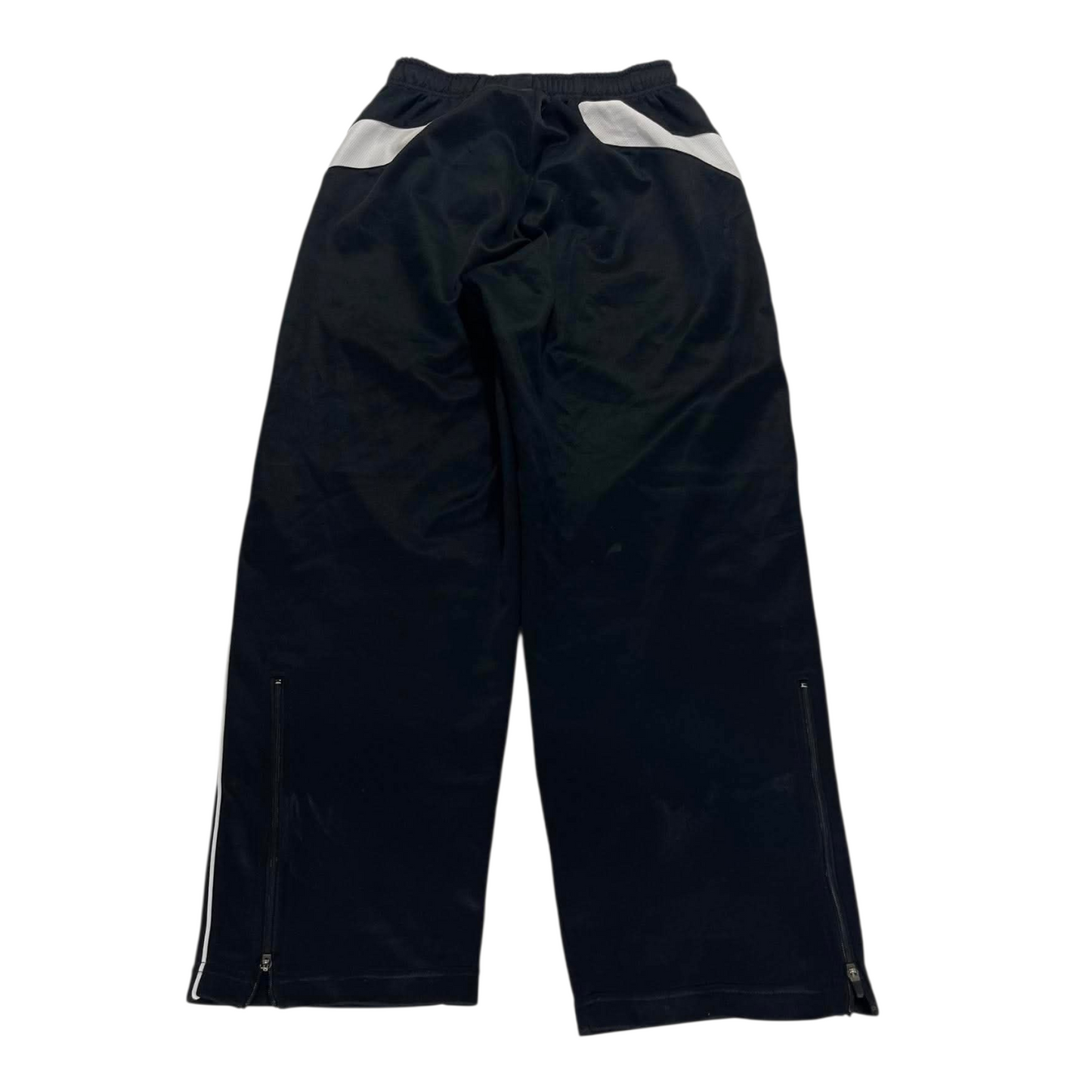 NIKE BLACK/WHITE TRACK PANTS ⁴ (S - M)