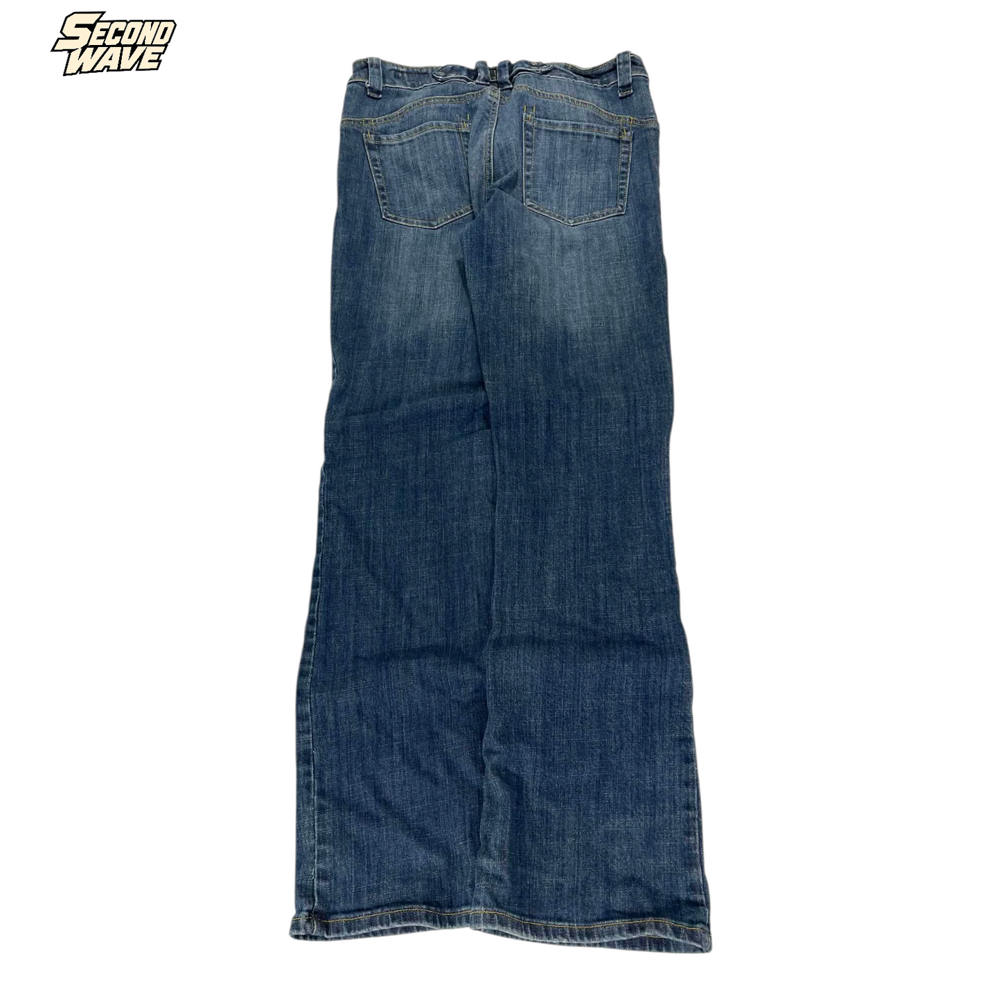 Y2K TEXAS D LOW RISE FLARE JEANS (10)