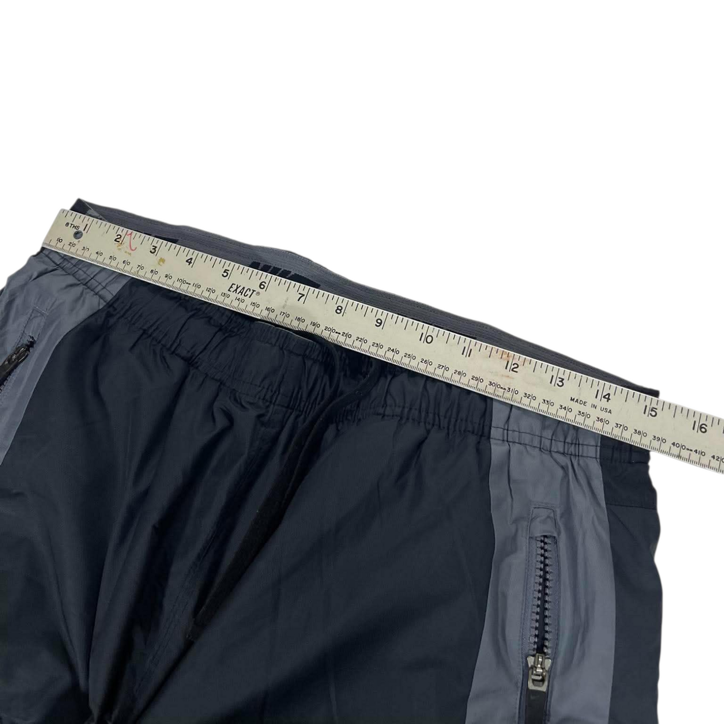 NIKE BLACK/GREY TRACK PANTS⁷ (BEST FIT M)