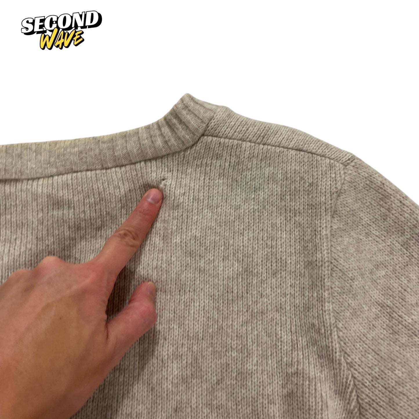 VINTAGE 90S 100% PURE WOOL NEW ZEALAND MADE SWEATER (M)