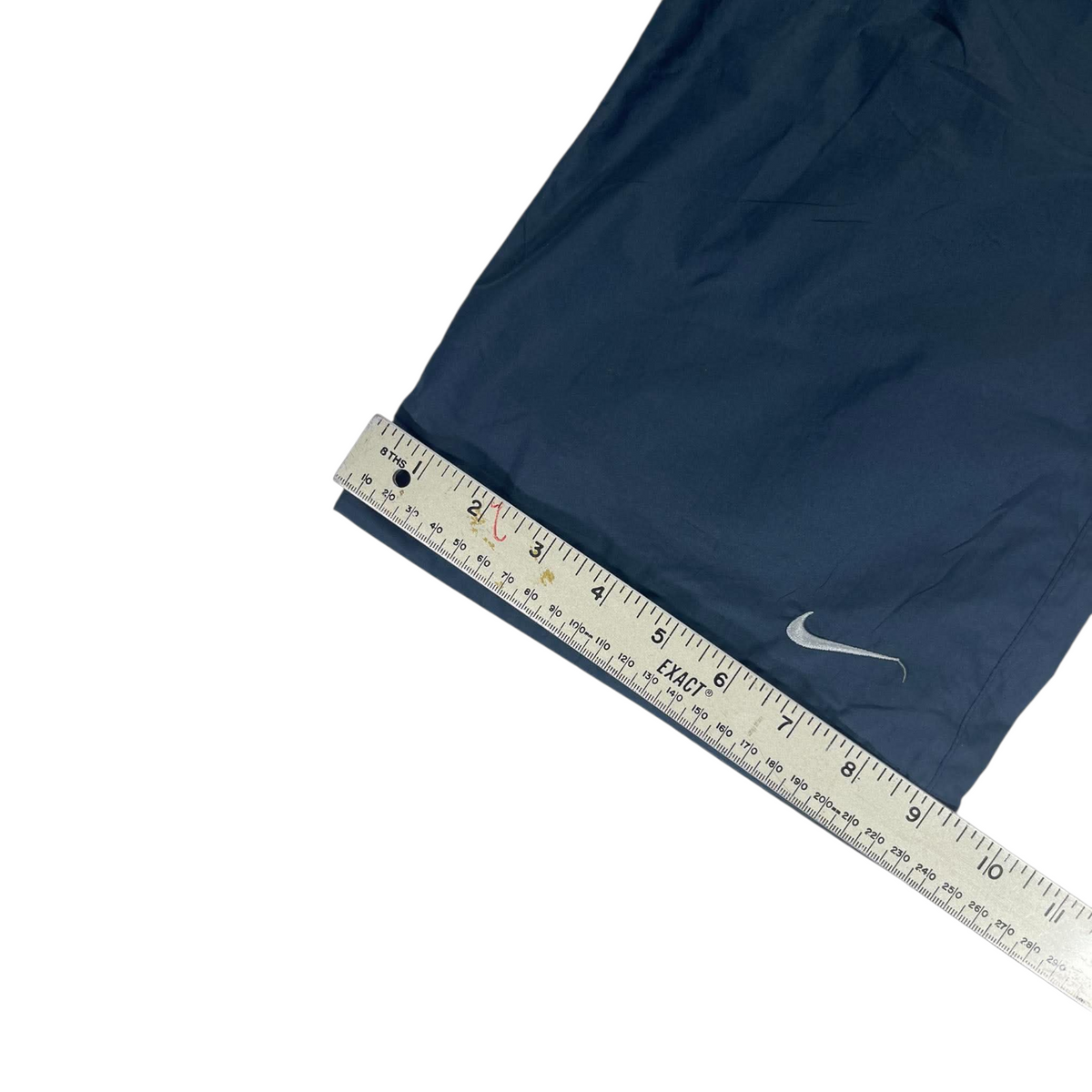 NIKE NAVY TRACK PANTS ⁹ (M - L)