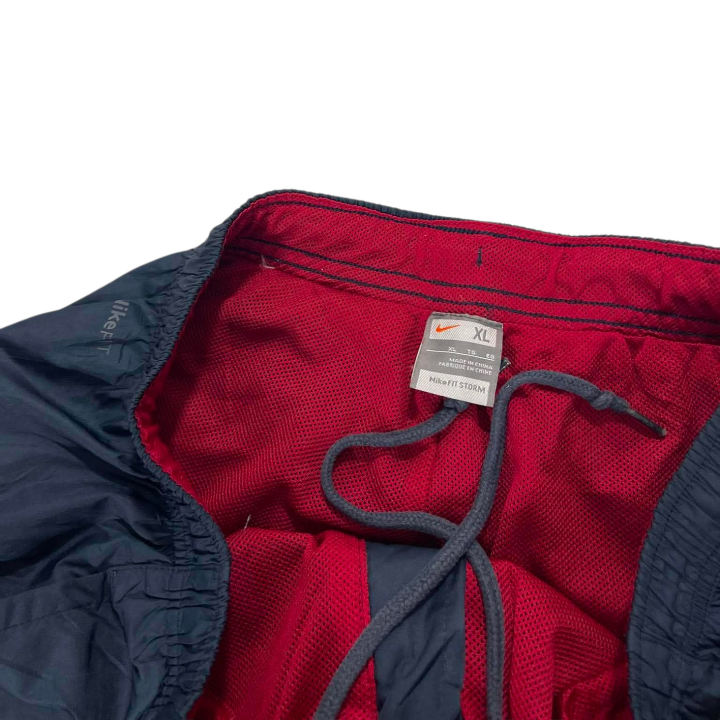 VINTAGE NIKE SWEAT STORM TRACK PANTS (XL) ¹