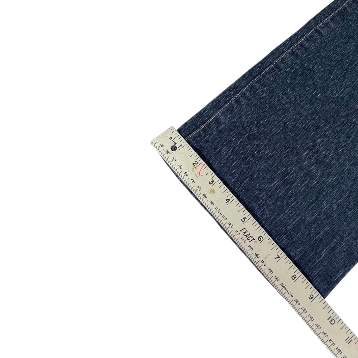 Y2K NETWORK BAGGY WIDE LEG JEANS (UK 14)