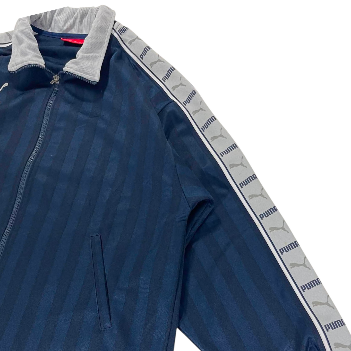 VINTAGE PUMA ZIP UP JACKET (L)