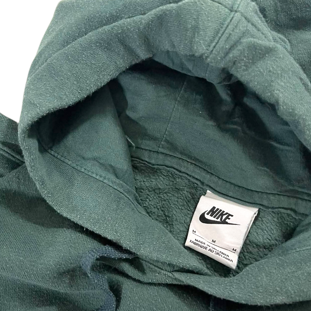 NIKE GREEN SWOOSH HOODIE (M)