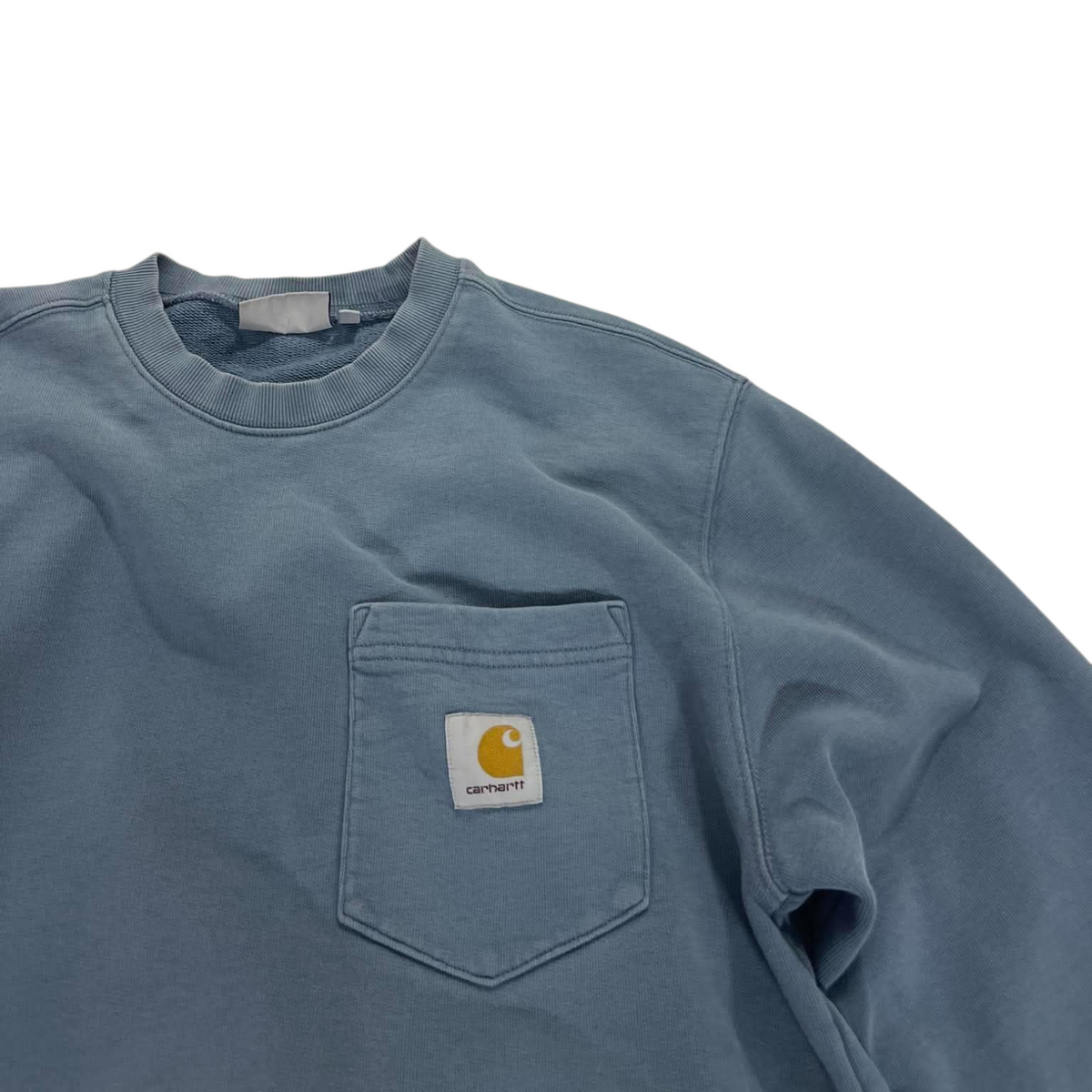 CARHARTT BLUE POCKET SWEATSHIRT (M)