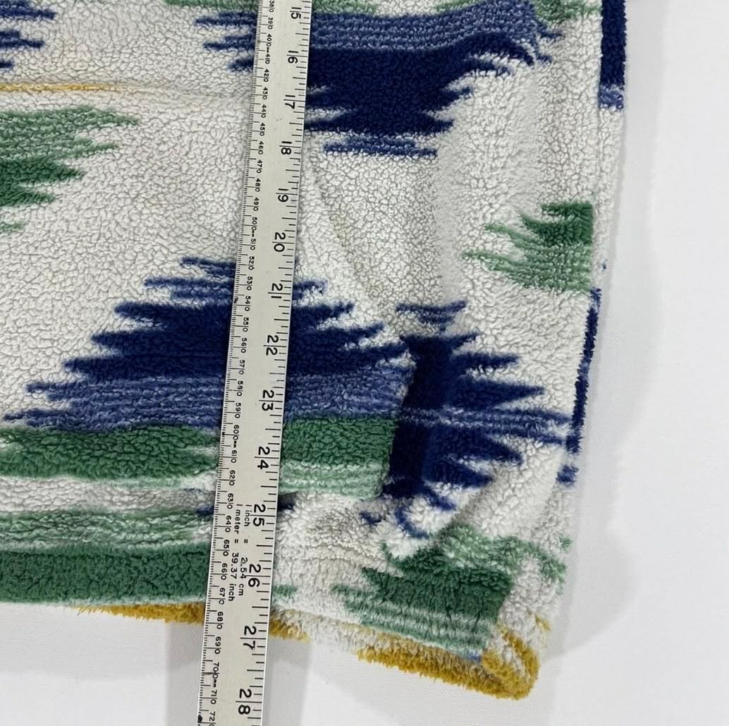 90'S MULTICOLORED QUARTER ZIP FLEECE (M-L)