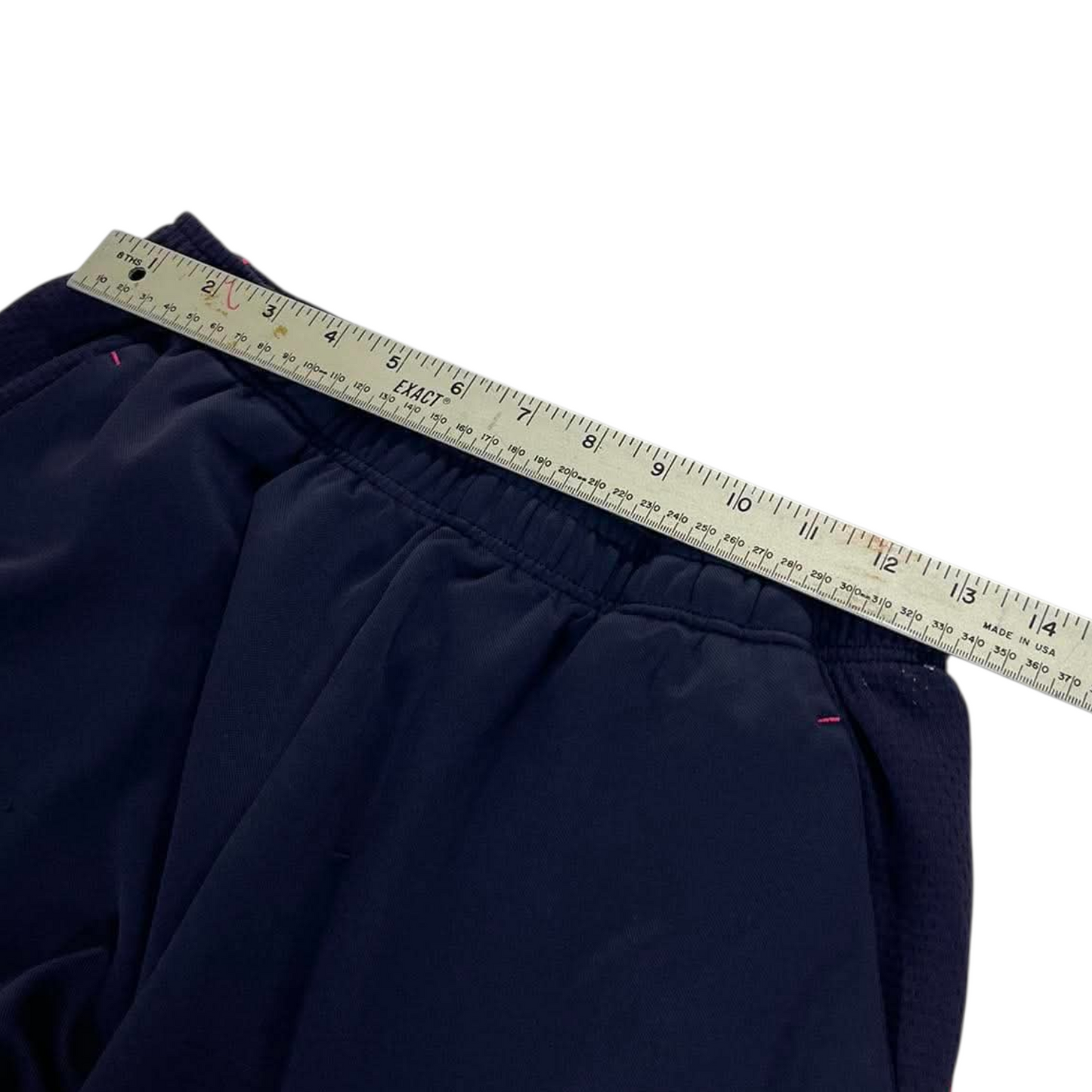 VINTAGE NIKE WITH PINK HIT TRACK PANTS (M-L) ⁹