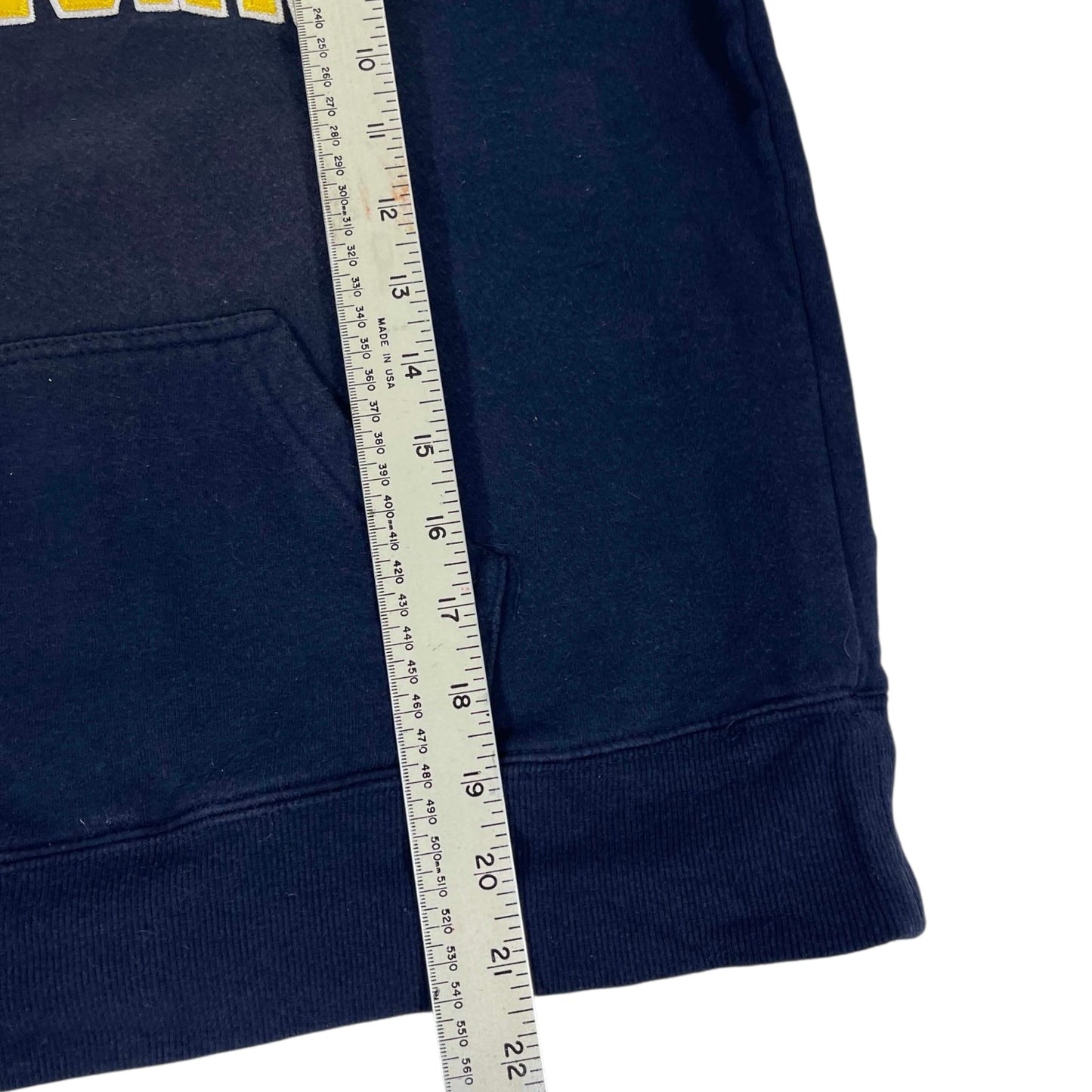 VINTAGE EMBROIDERED MICHIGAN HOODIE (M)