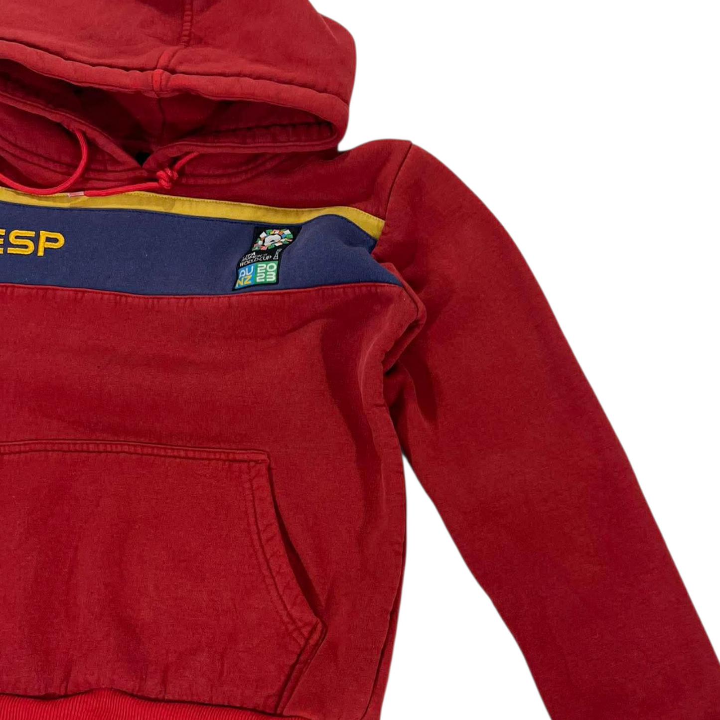 2007 FIFA WOMEN'S WORLD CUP SPAIN RED HOODIE (S)