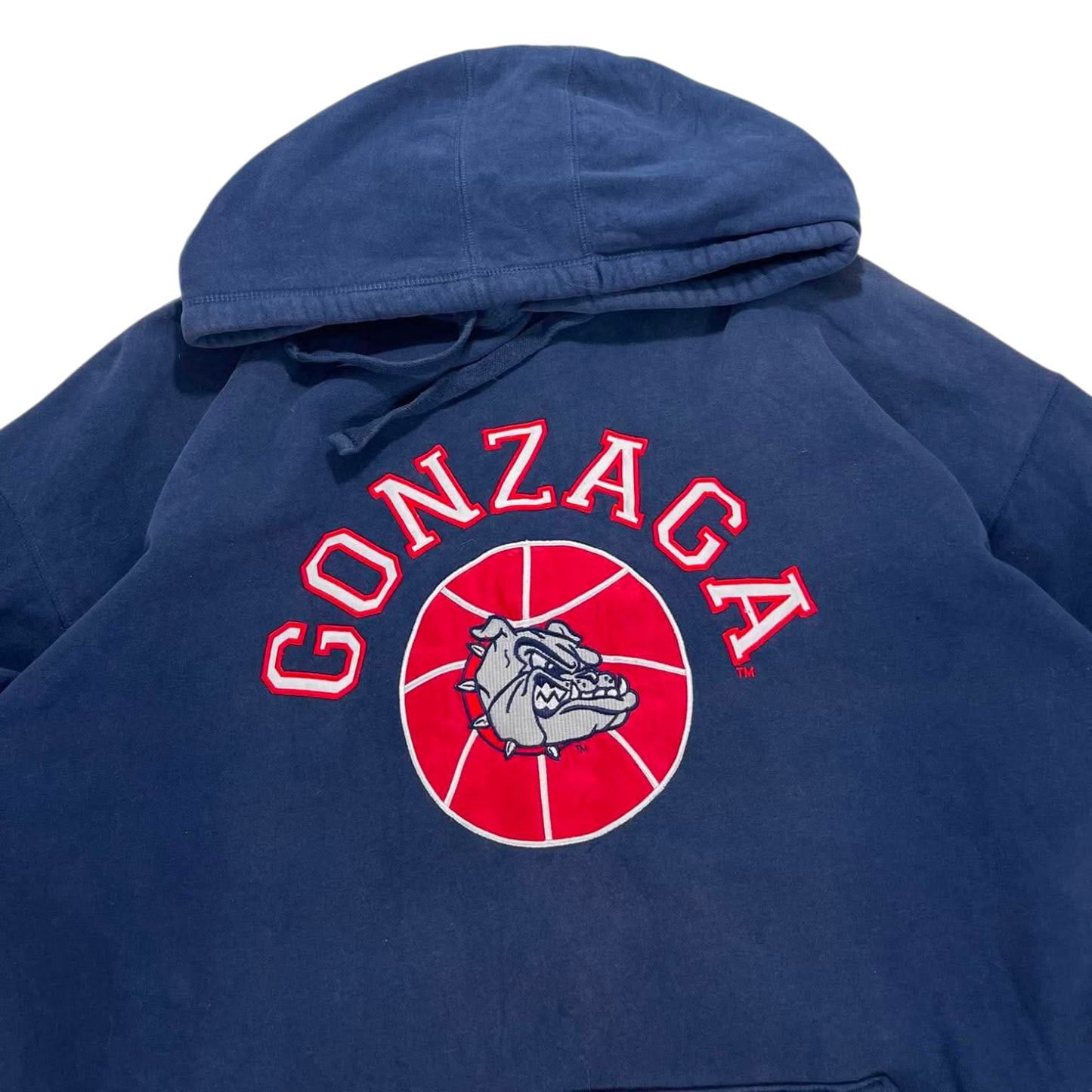 VINTAGE GONZAGA BULLDOGS UNIVERSITY HOODIE (XL)