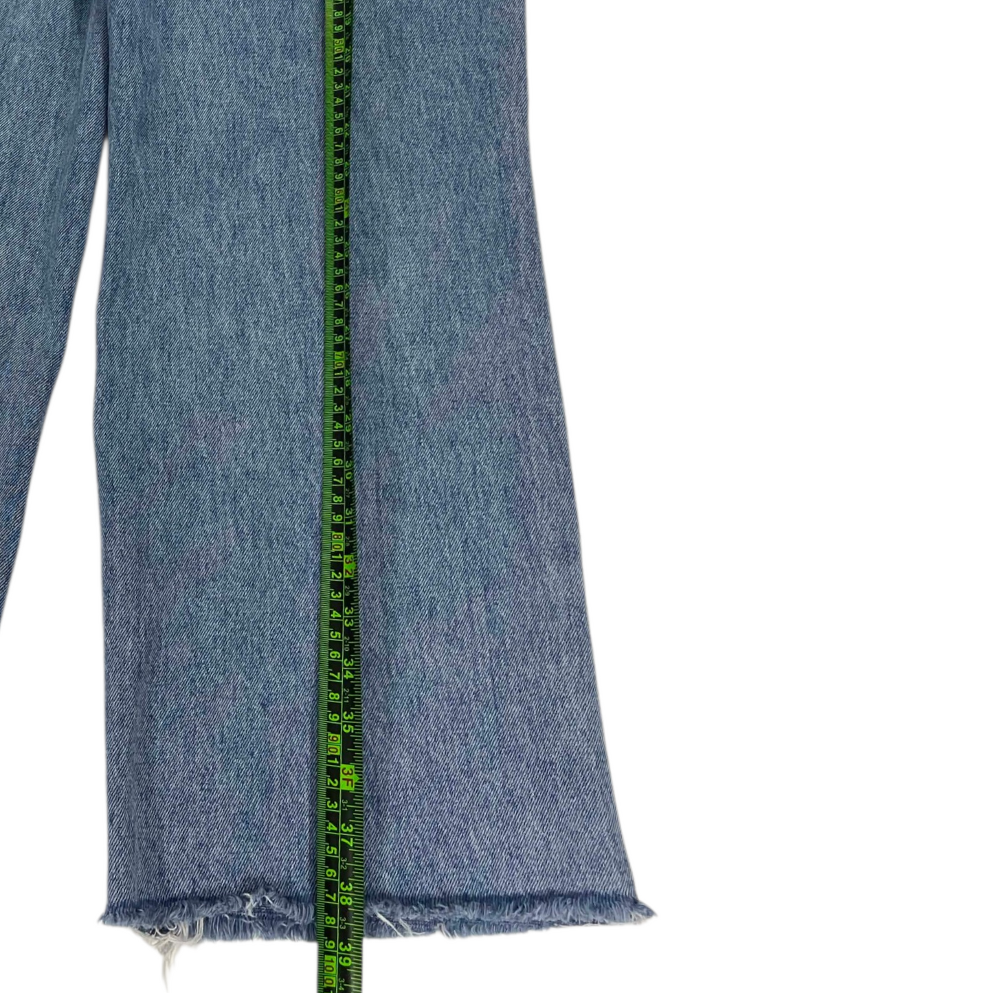 90S BAGGY WIDE LEG BLUE DENIM JEANS (28)