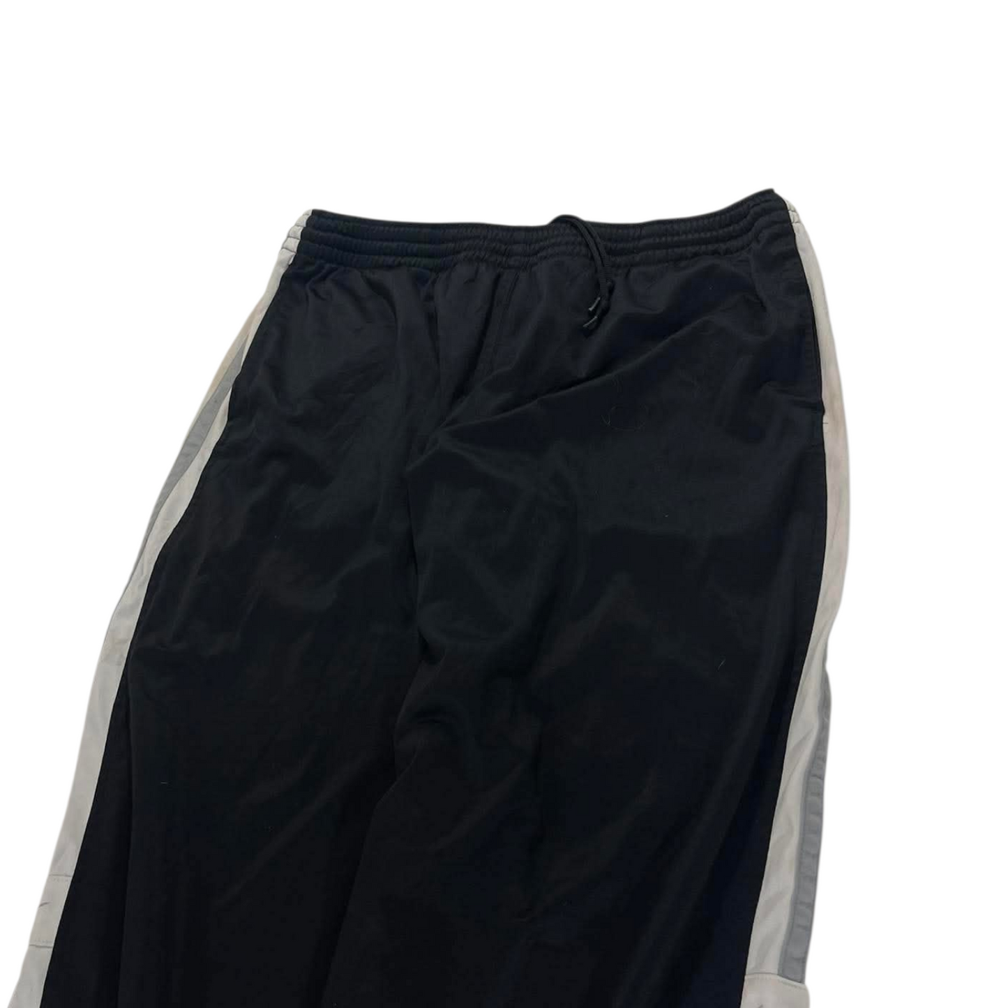 Y2K NIKE BLACK & GREY TRACK PANTS ² (L)