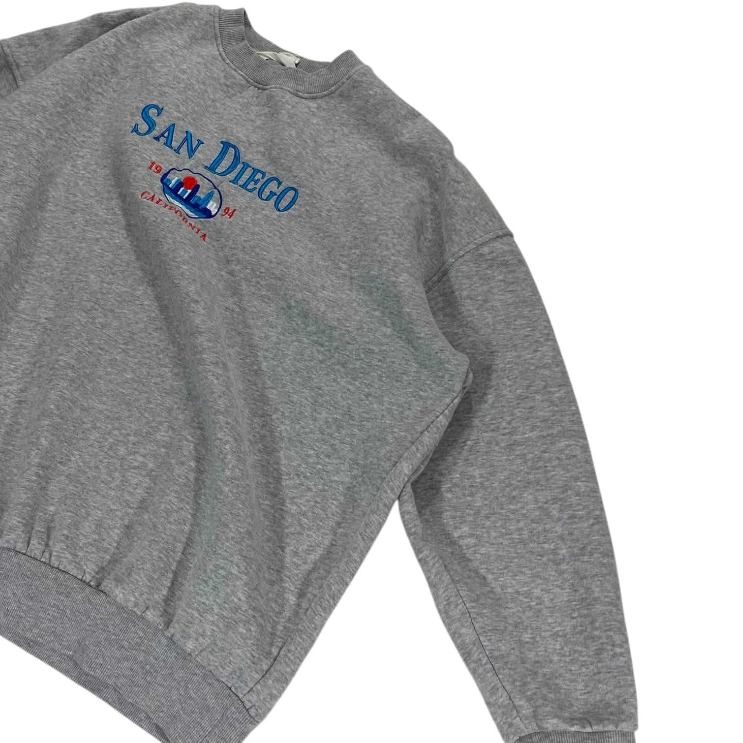 GLASSONS SAN DIEGO GREY SWEATSHIRT (M)