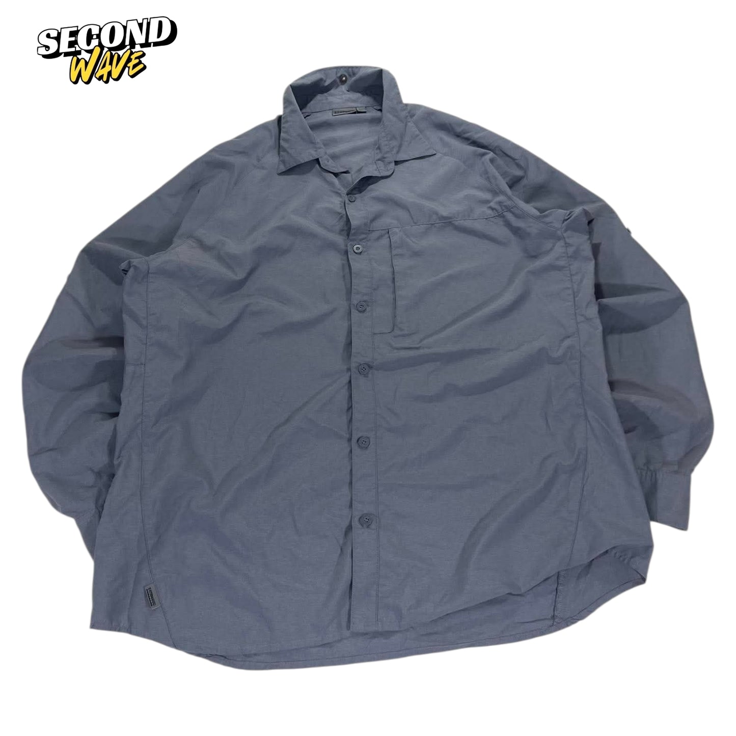 VINTAGE KATHMANDU BUTTON UP SHIRT (XXL)