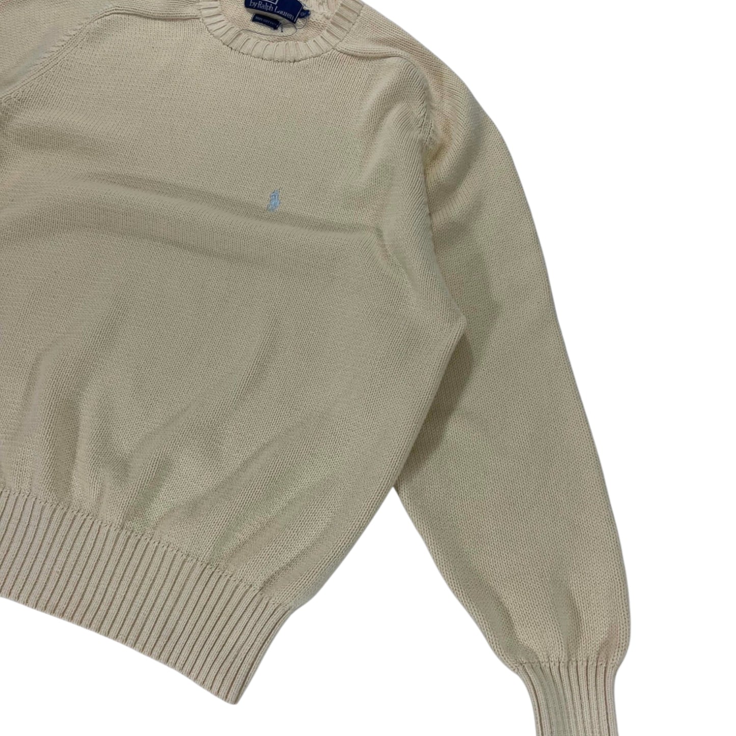VINTAGE POLO RALPH LAUREN YELLOW COTTON (M-L)