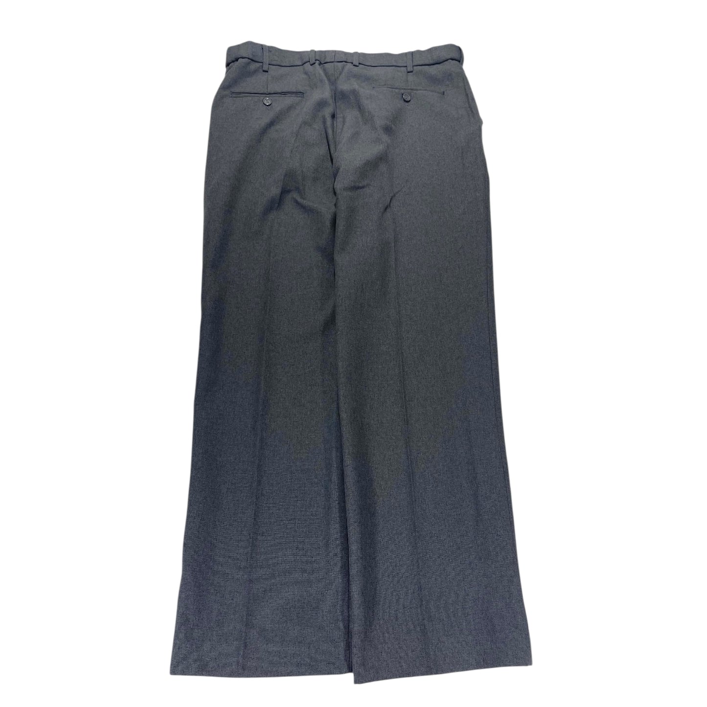 VINTAGE FARAH GRAY FLARED PANTS (34") ORANGE TAG