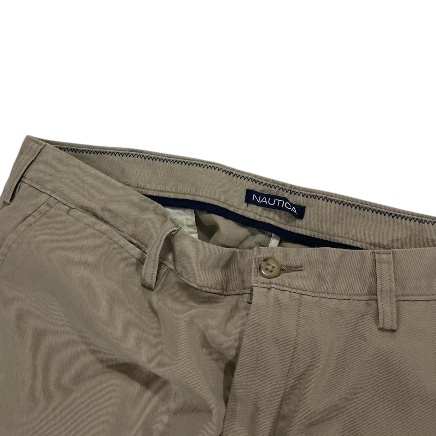 VINTAGE NAUTICA BROWN CHINO PANTS (38)