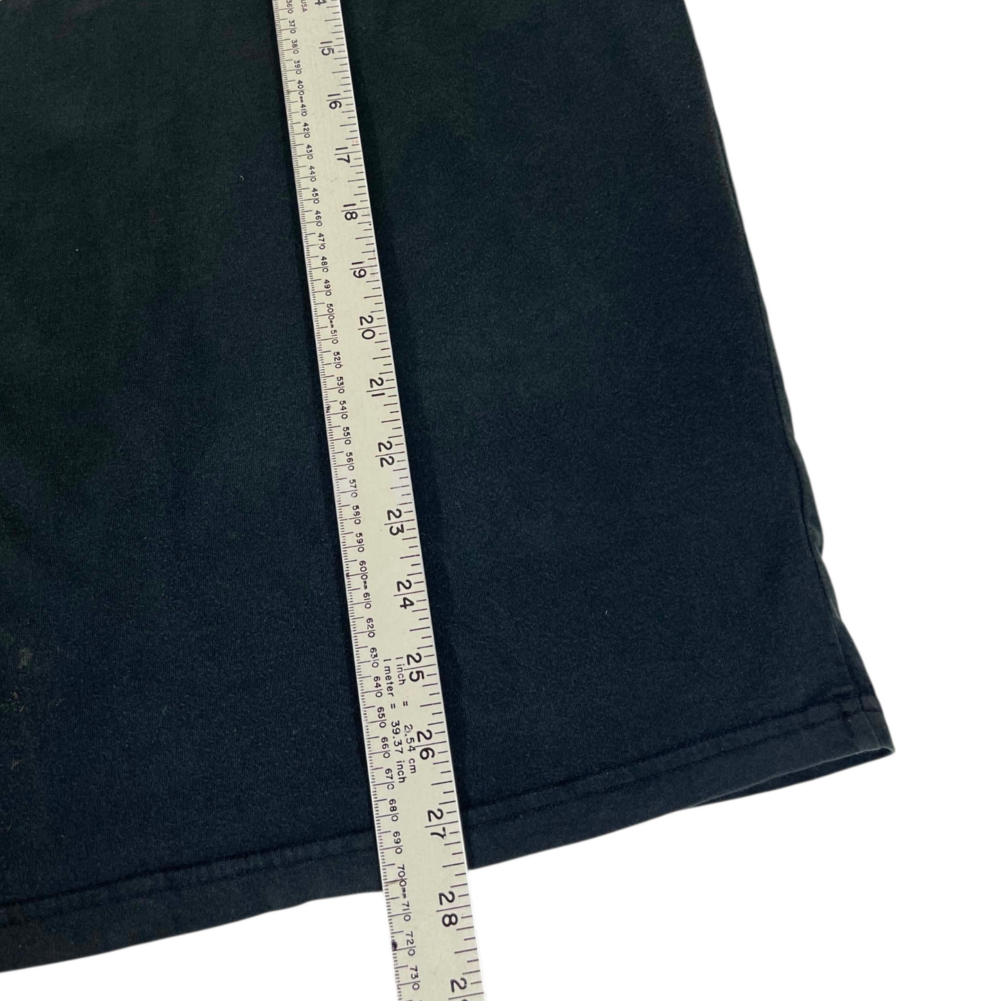 Y2K QUIKSILVER BLACK GRAPHIC TEE (L)
