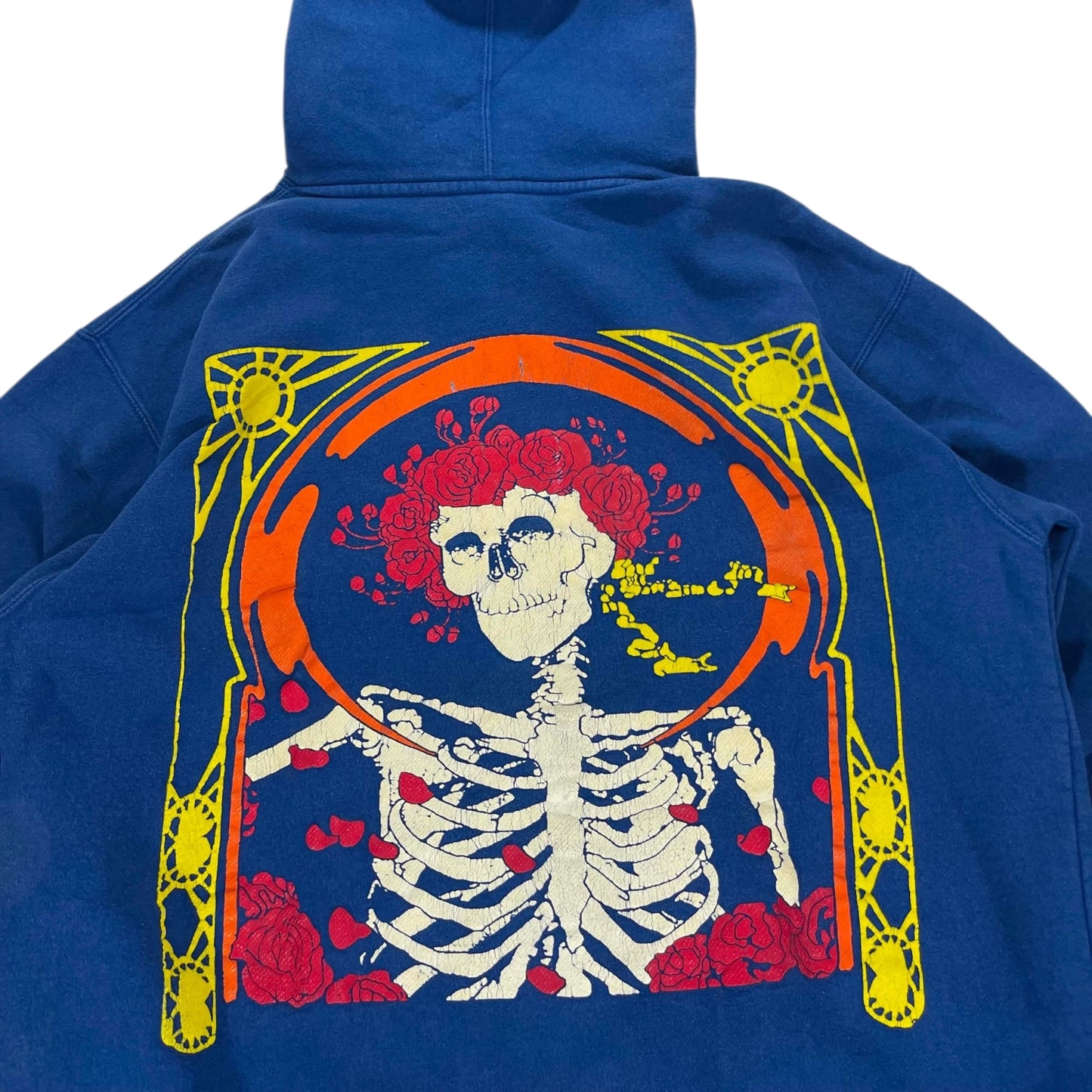 GRATEFUL DEAD BLUE HOODIE (M)