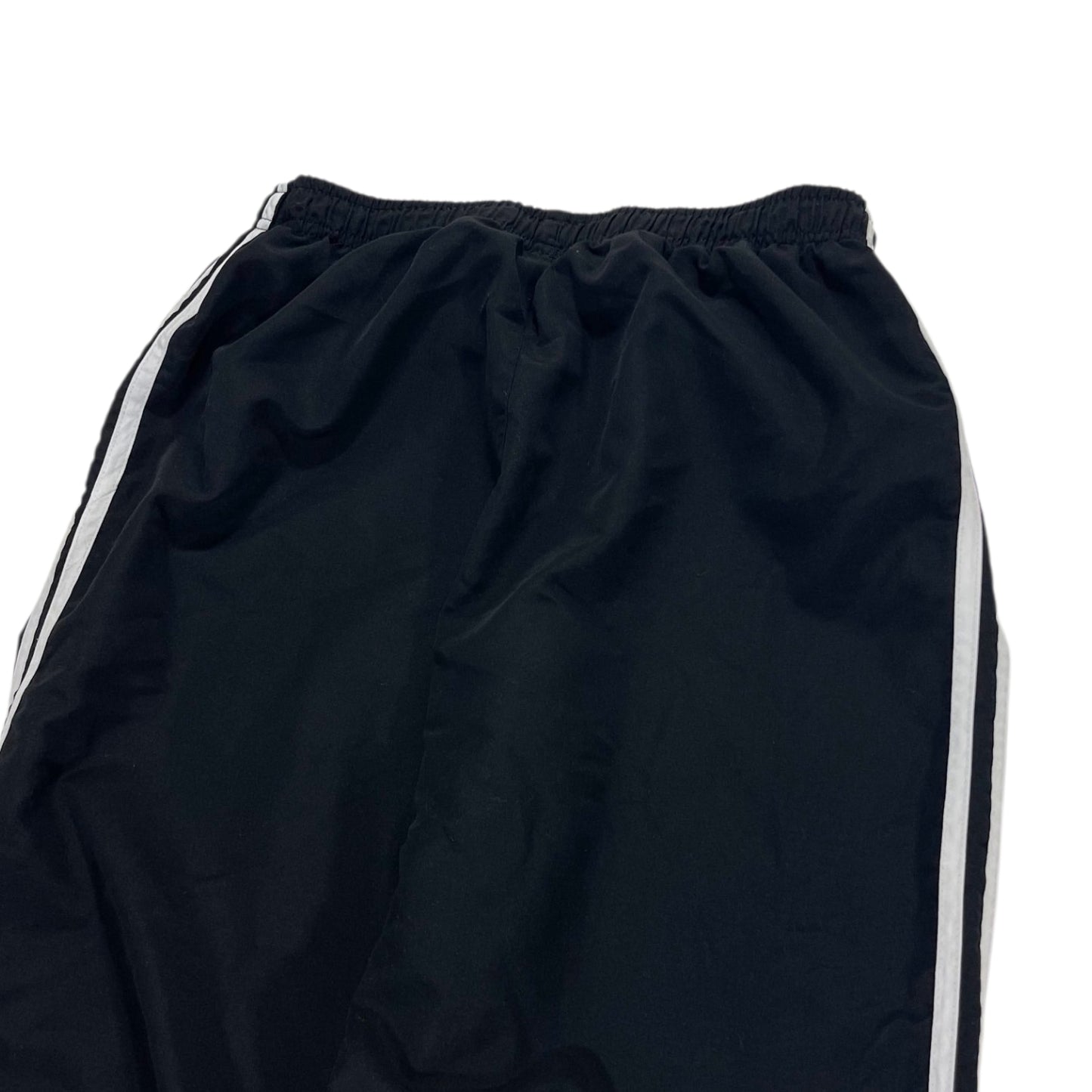 VINTAGE ACTIVE INTENT BAGGY BLACK TRACK PANTS (M)