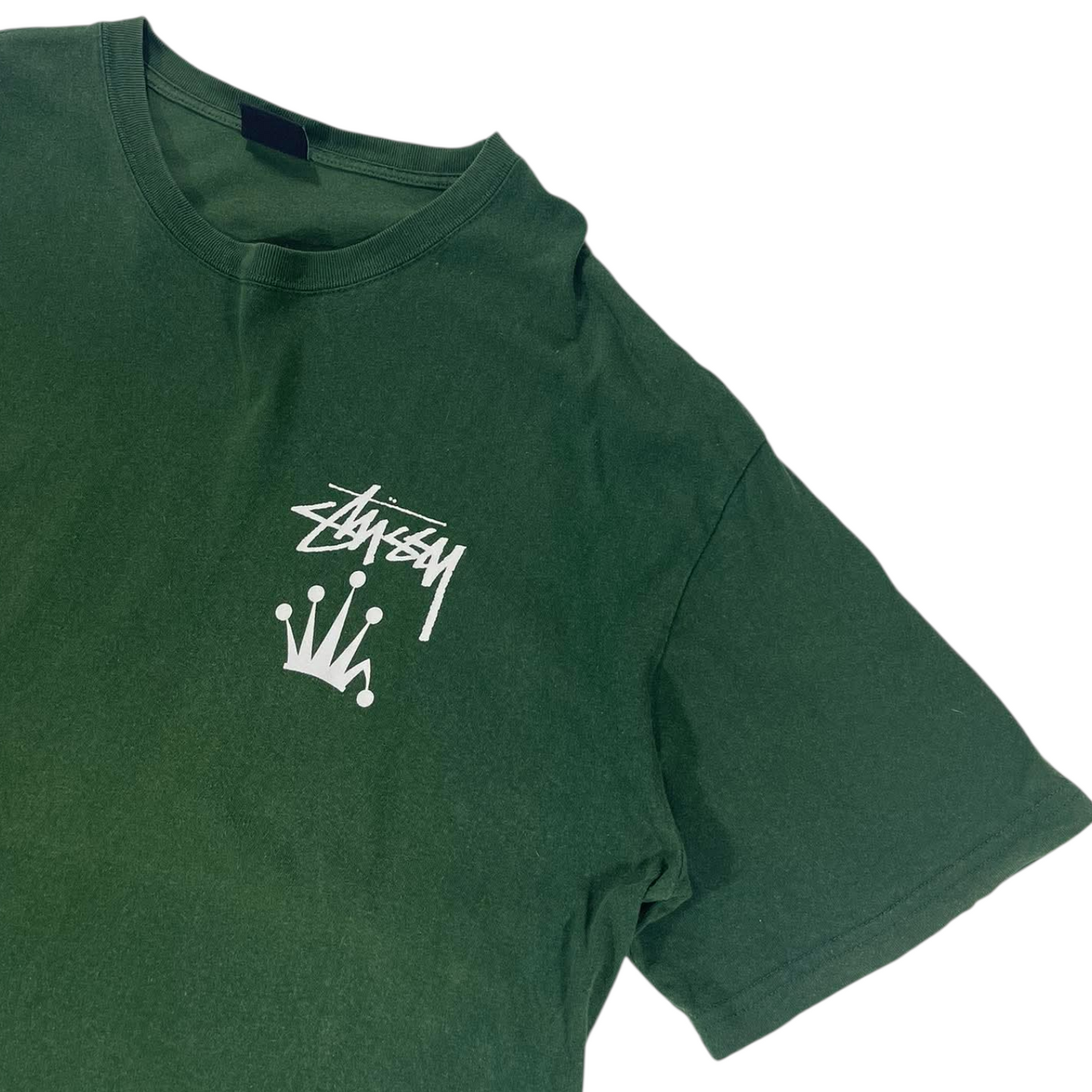 CROWN GREEN STUSSY GREEN CROWN TEE (XL)