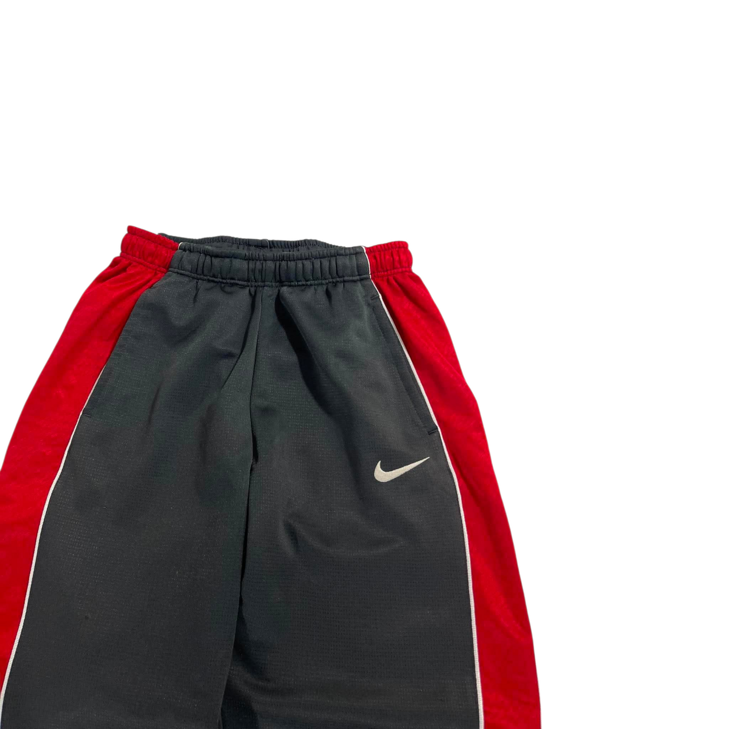 VINTAGE NIKE BLACK BAGGY TRACK PANTS (M-L) '3
