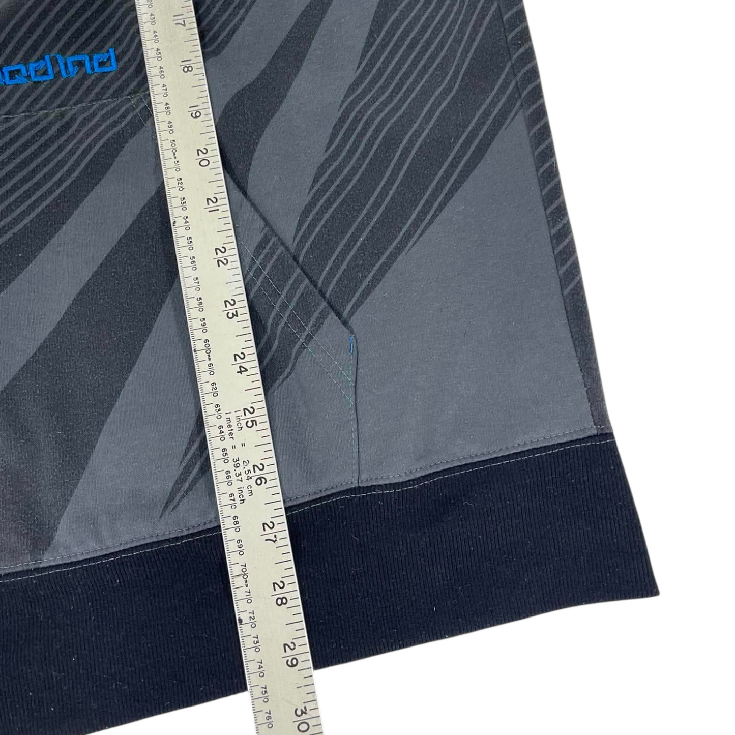 Y2K REDLUD STRIPED JACKET (XL)