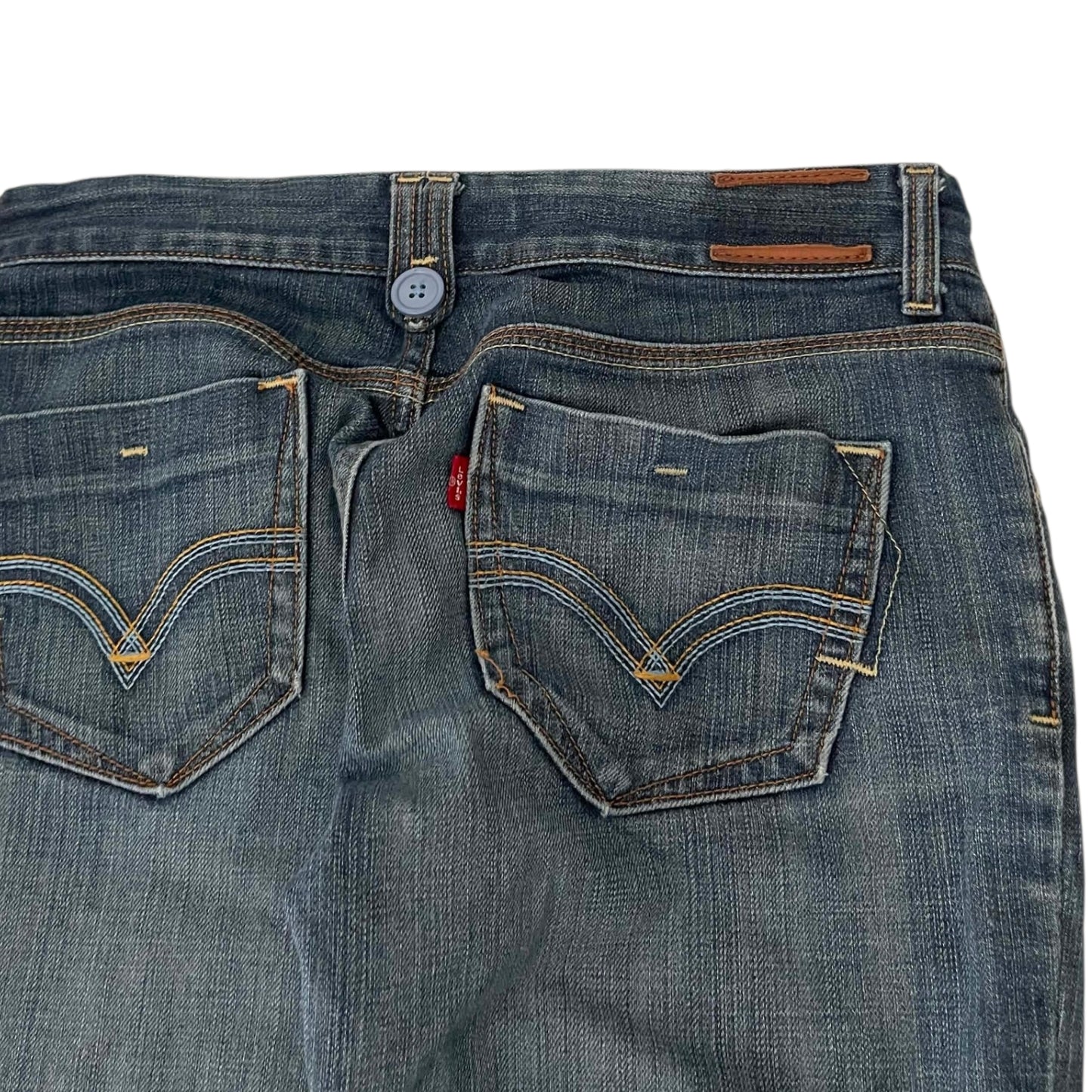 LEVI'S 808 LOW BOOTCUT JEANS (28")
