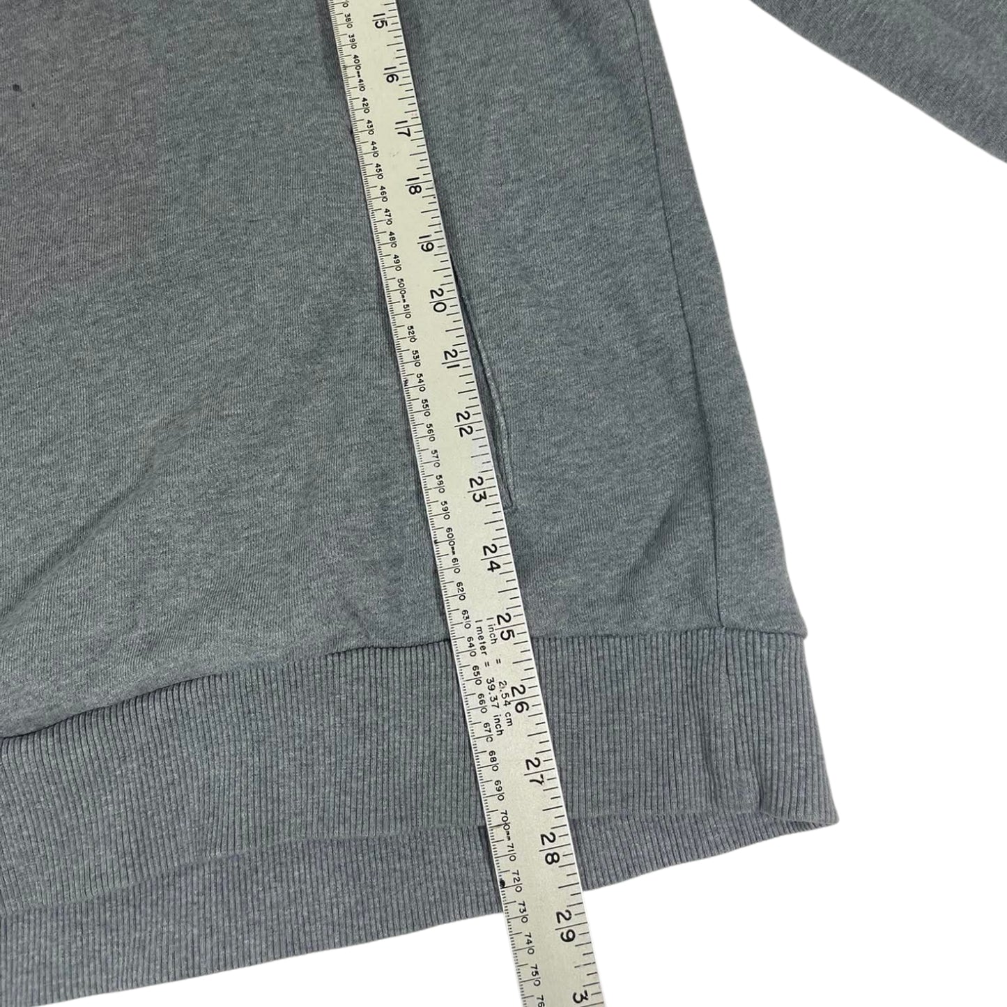 MLB NEW YORK YANKEES GREY HOODIE (L)