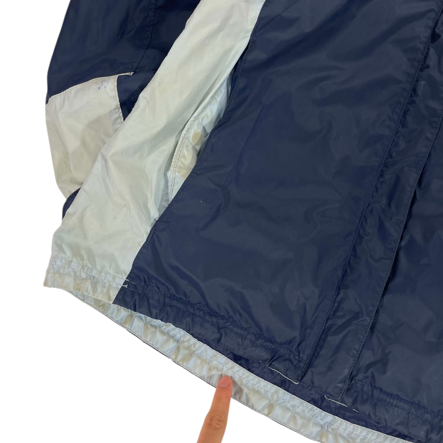 COLUMBIA SPORTSWEAR NAVY BLUE WINDBREAKER (L)