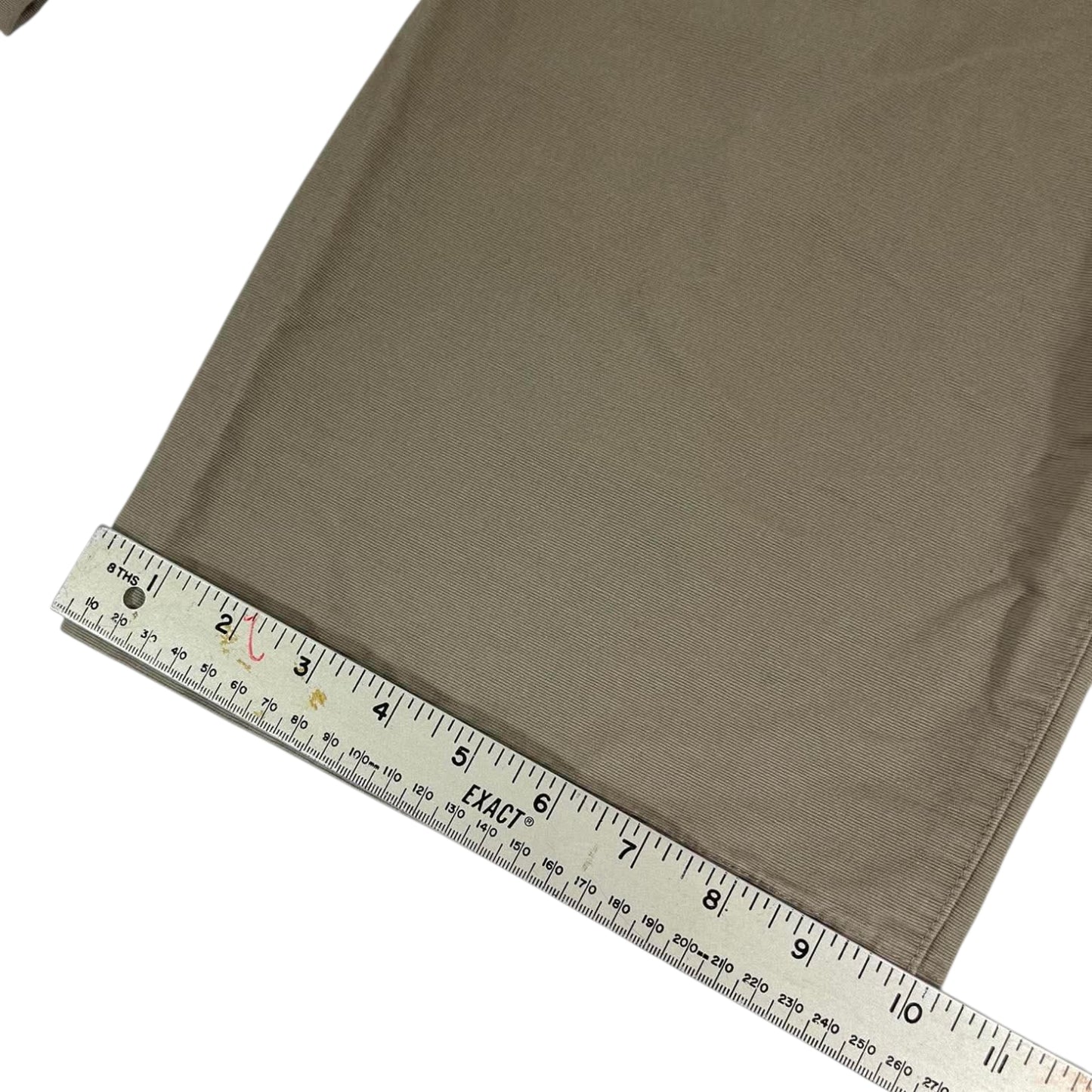 VINTAGE LOGAN KHAKI WIDE LEG CHINO PANTS (40)