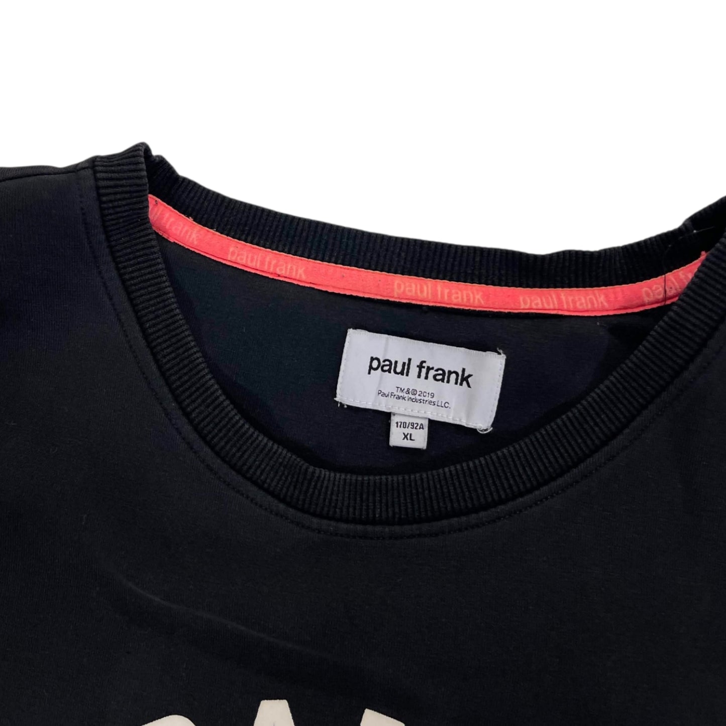PAUL FRANK BLACK CREWNECK  (M)