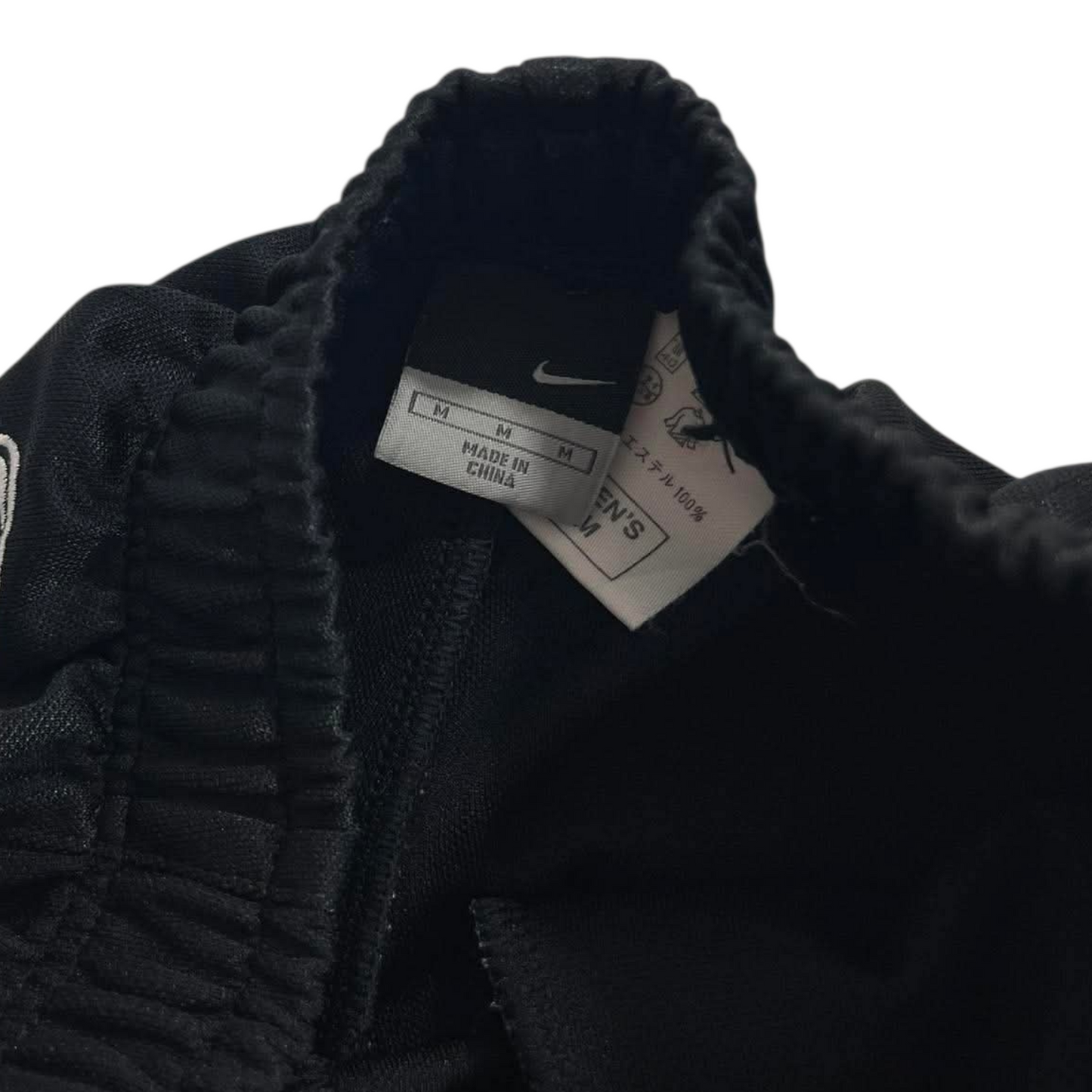 VINTAGE NIKE BLACK TRACK PANTS (M-L) '7