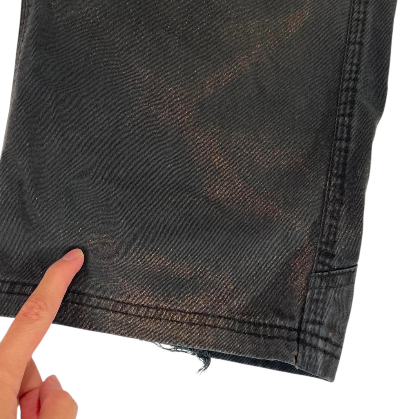 TRASHED SYZMIK WORKWEAR CARGO PANTS (34)