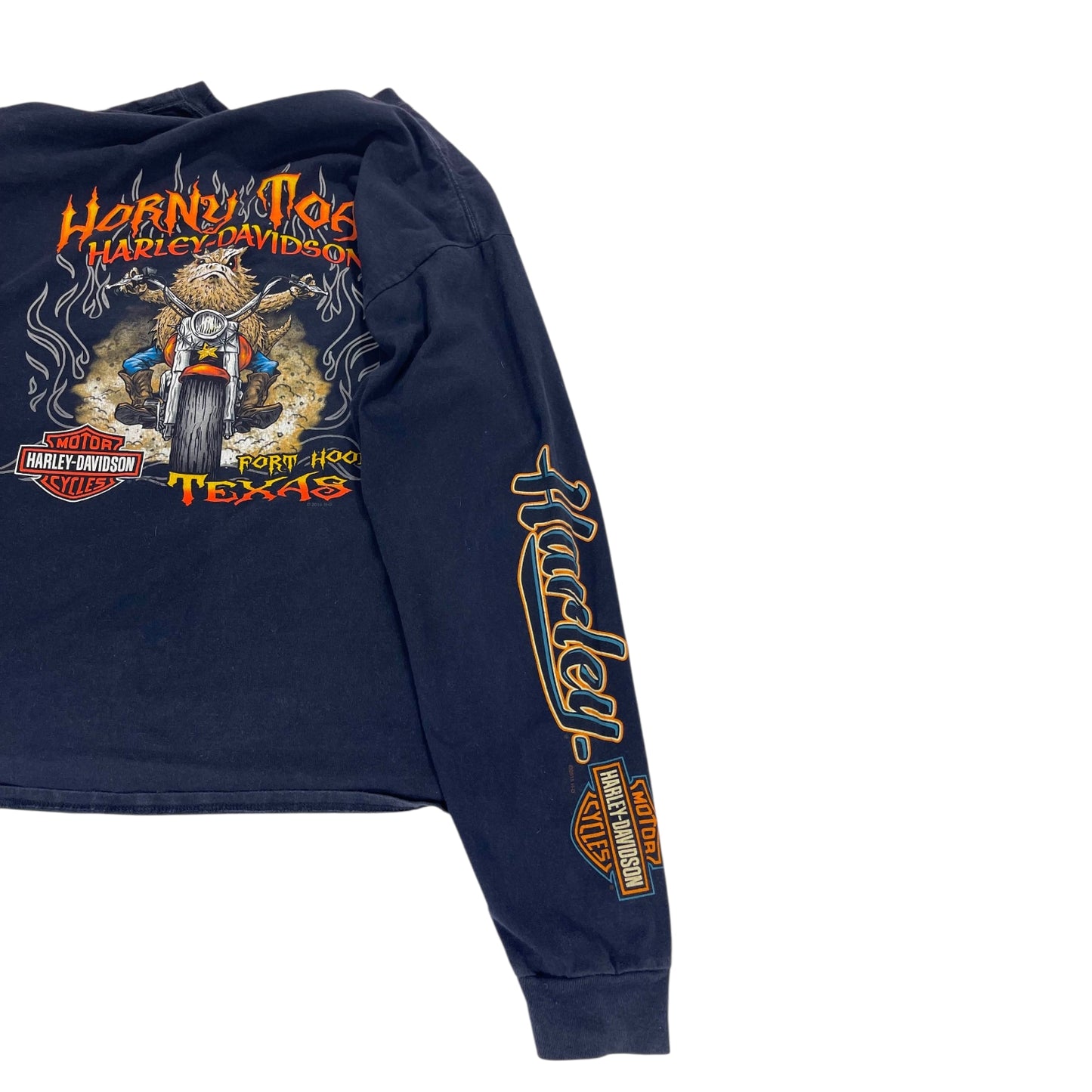 HARLEY DAVIDSON TEXAS NAVY SWEATSHIRT (L)